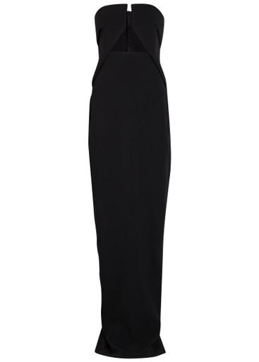 Prong cut-out crepe gown by RICK OWENS