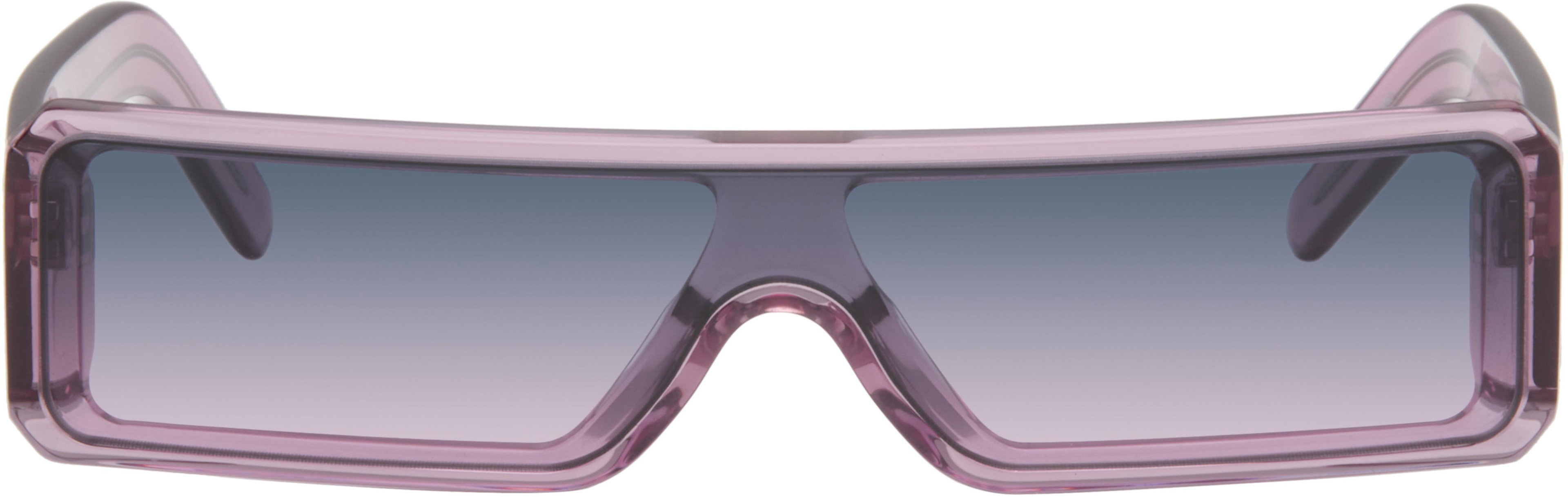 Purple Geth Sunglasses by RICK OWENS
