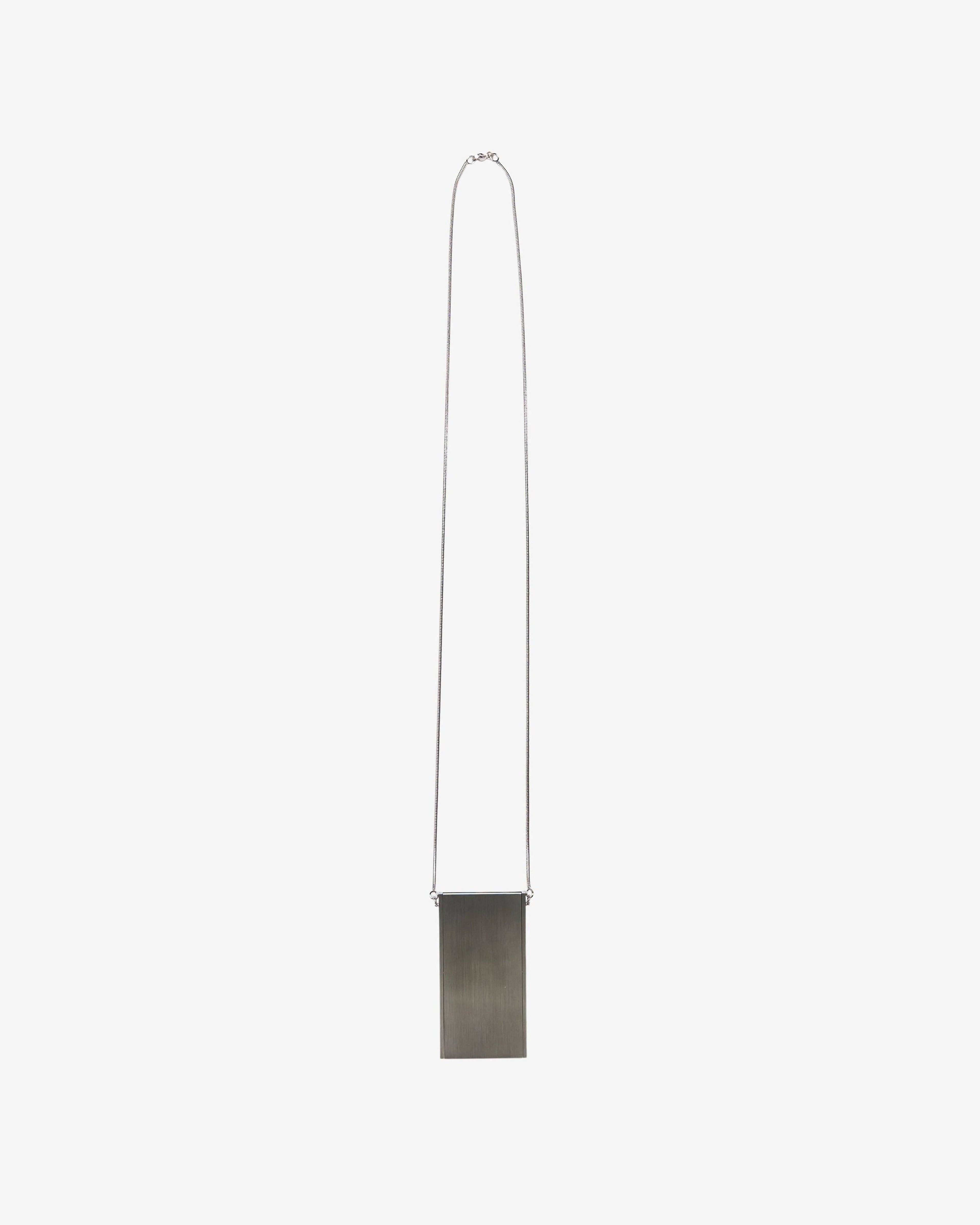 RICK OWENS - Men's Portable Ashtray Charm - (Silver) by RICK OWENS