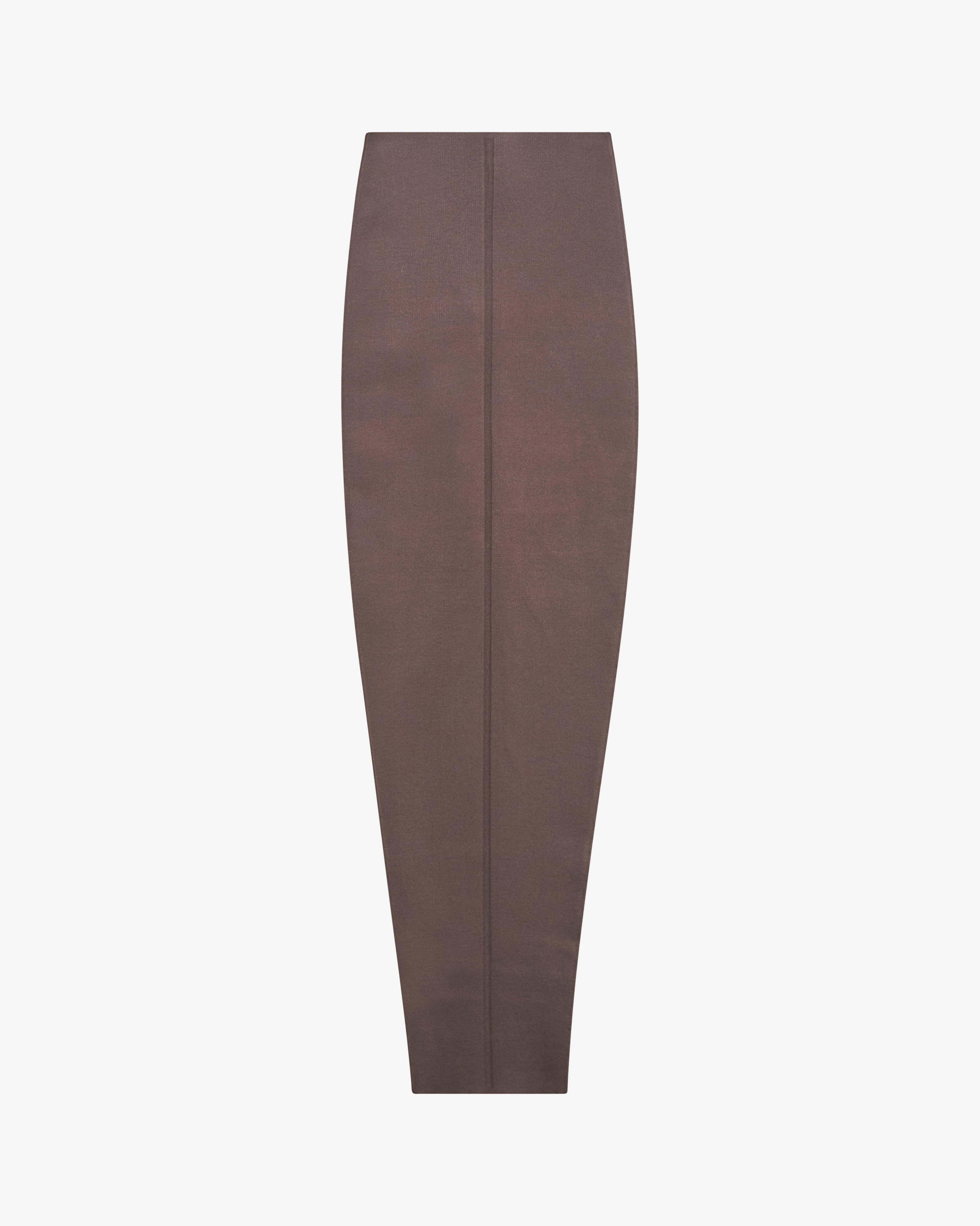 RICK OWENS - Women's Pillar Skirt - (Black) by RICK OWENS