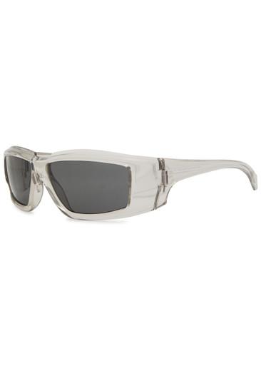 Rectangle-frame sunglasses by RICK OWENS