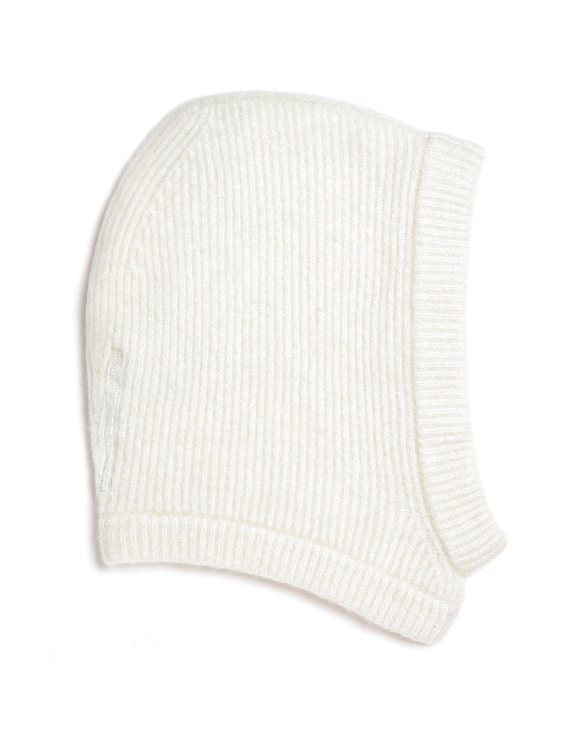 Rib-knit hood by RICK OWENS