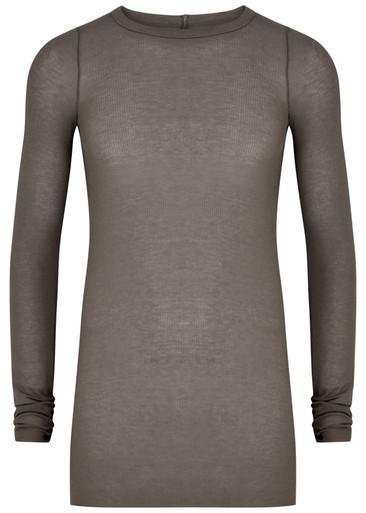Ribbed knitted top by RICK OWENS