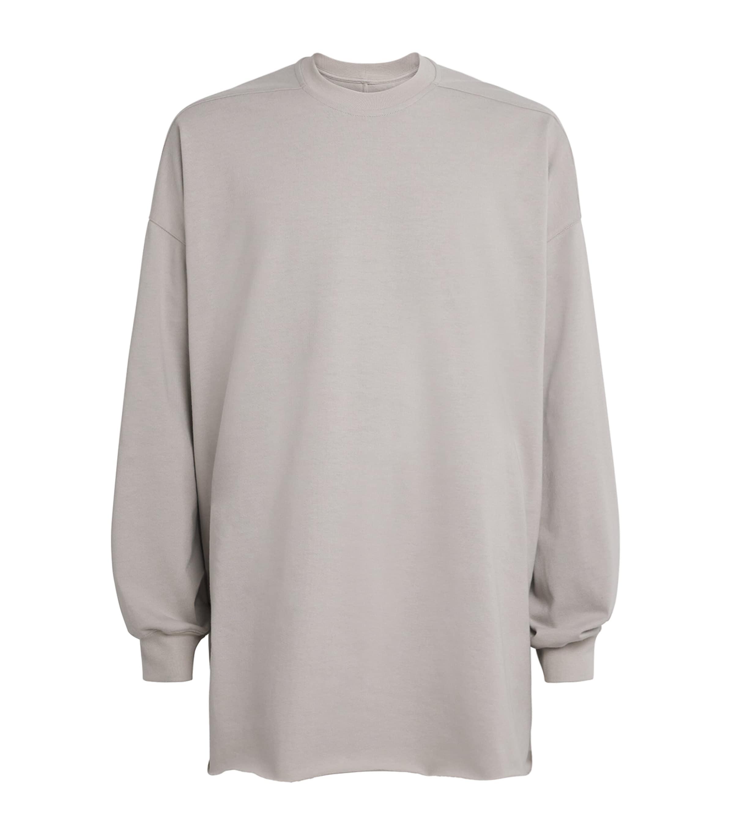 Rick Owens Cotton Tommy Long-Sleeve T-Shirt by RICK OWENS