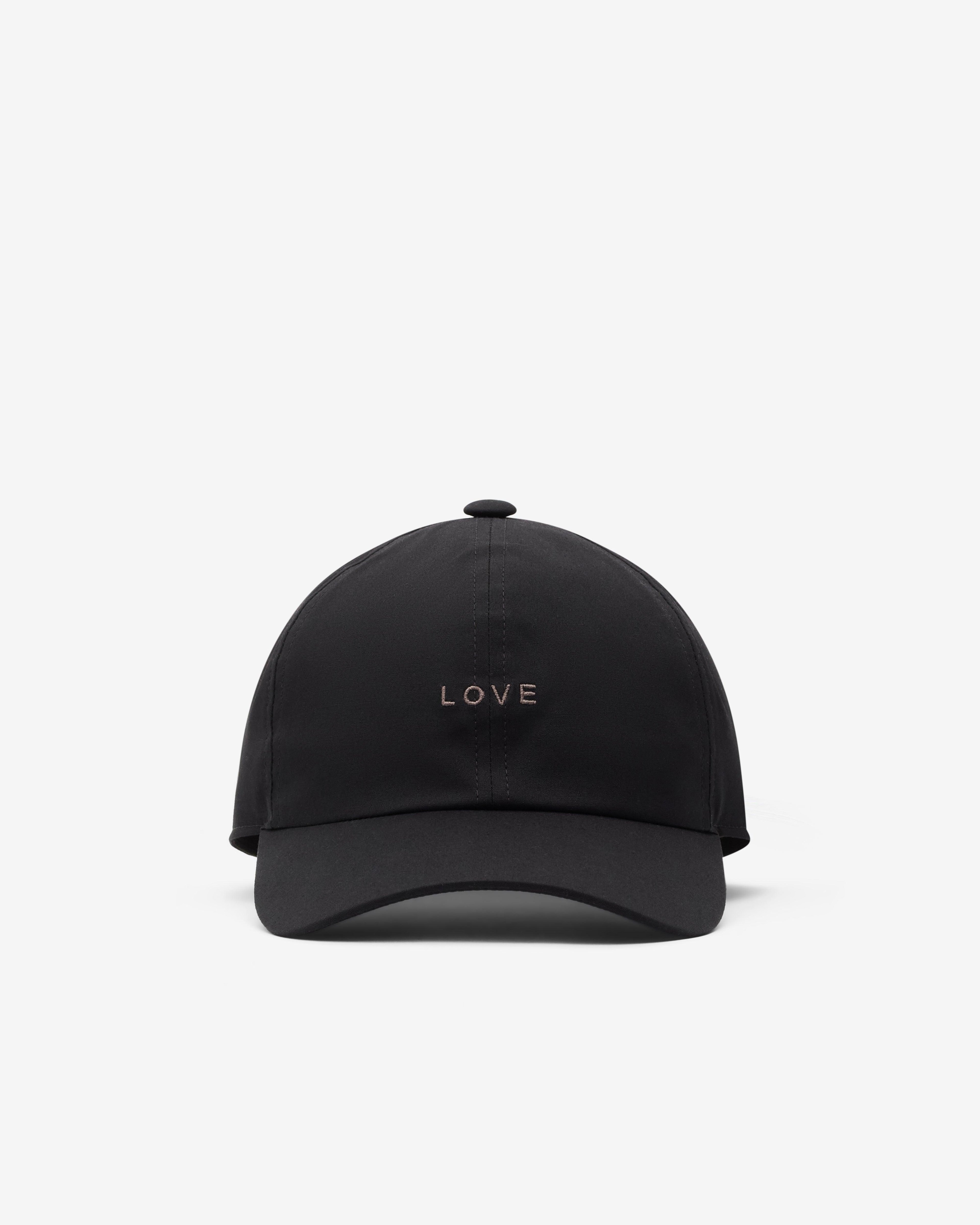 Rick Owens - Love Baseball Cap - (Black) by RICK OWENS