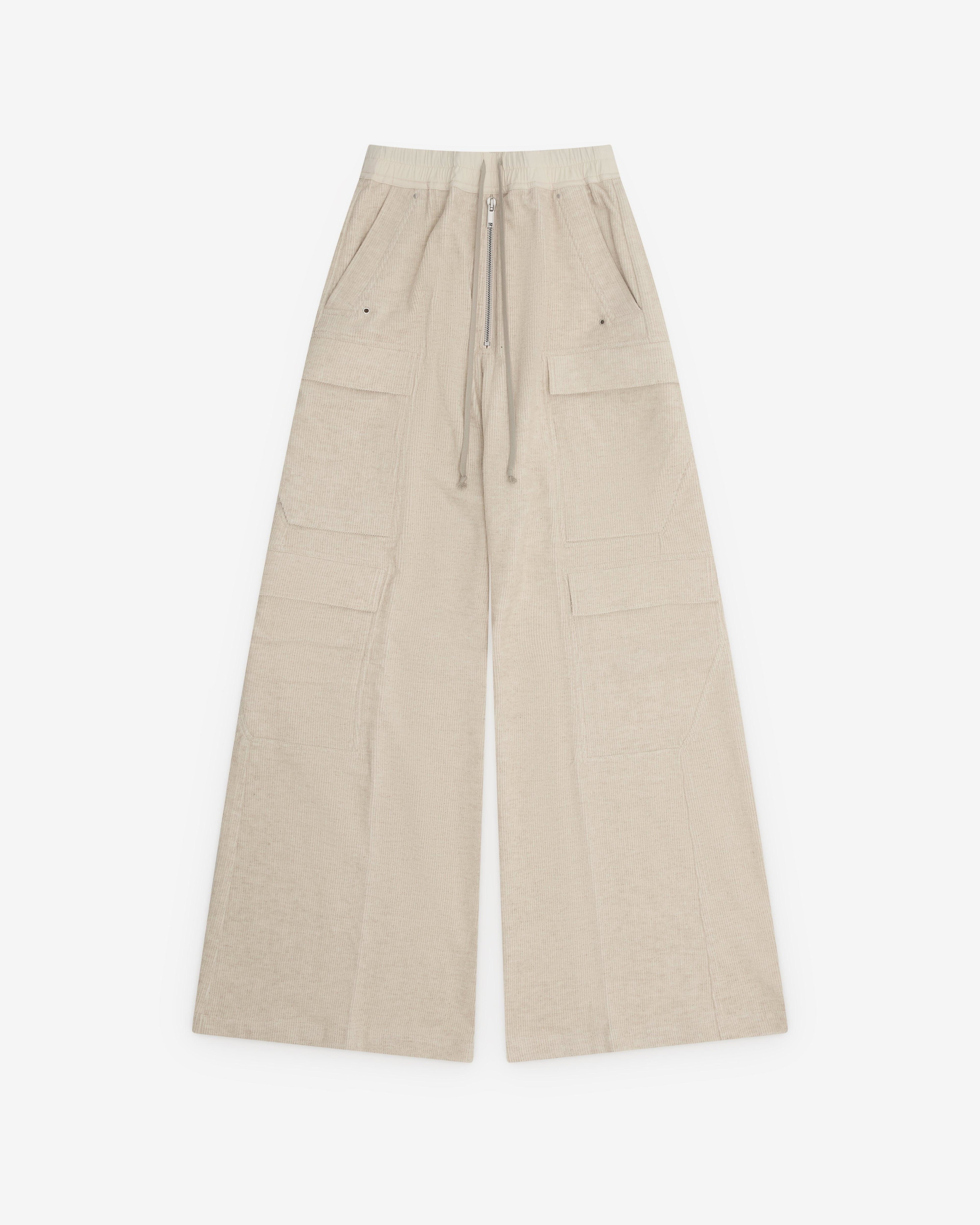 Rick Owens - Men’s Cargobelas Trousers - (Natural) by RICK OWENS