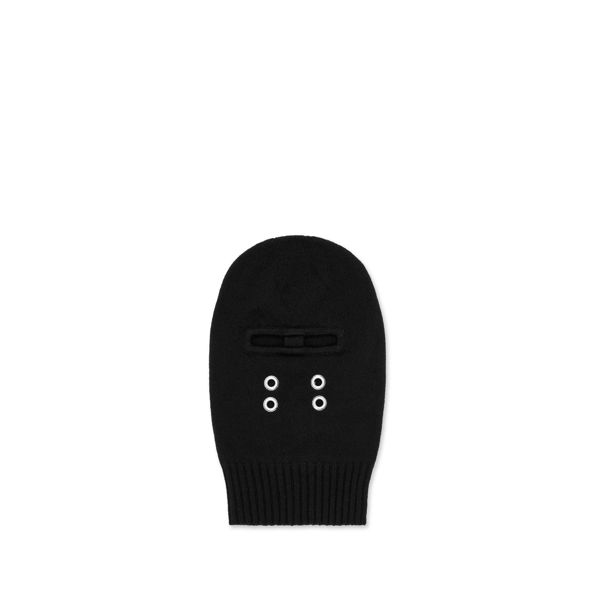 Rick Owens Men's Gimp Balaclava (Black) by RICK OWENS | jellibeans