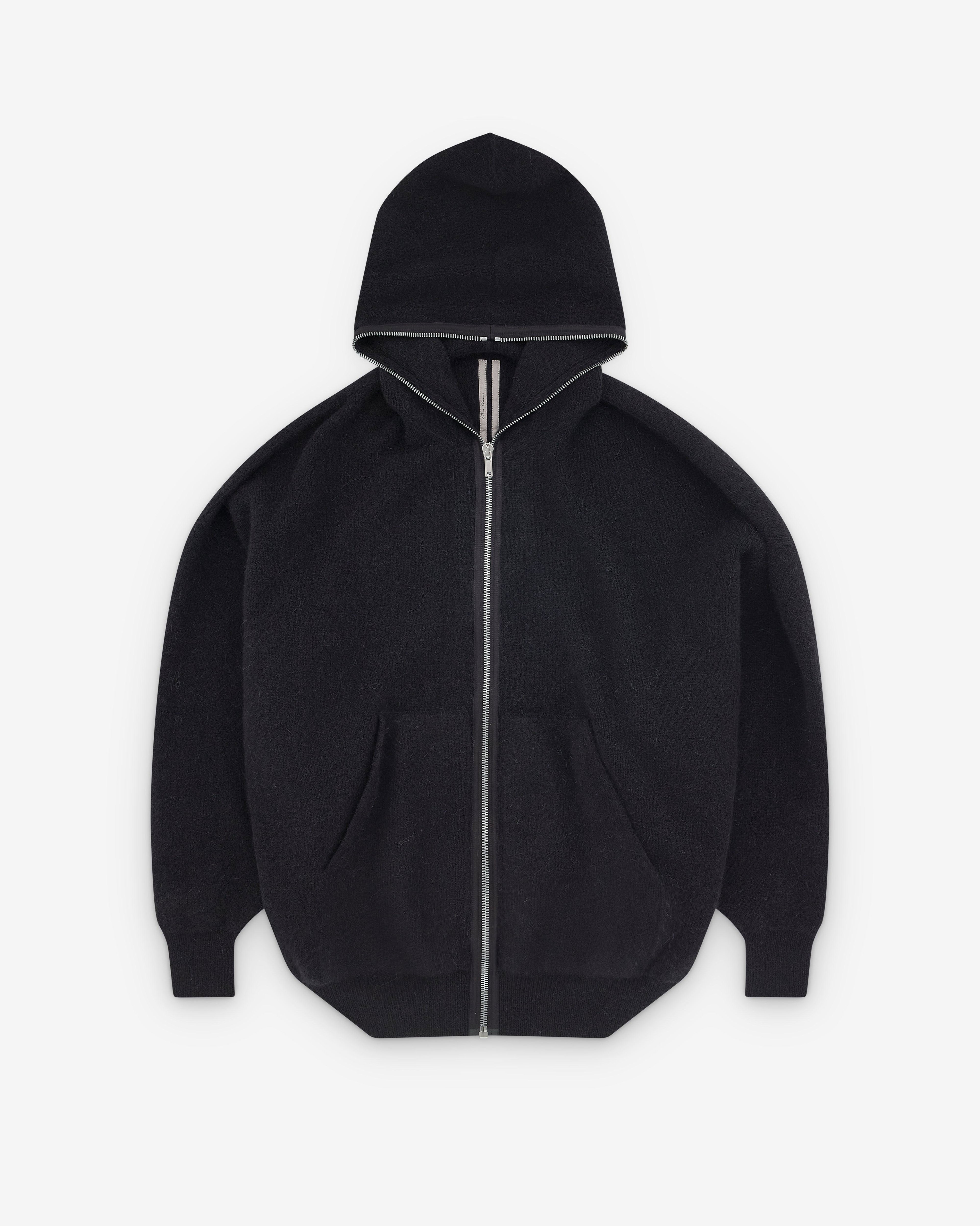 Rick Owens - Men’s Gimp Hoodie - (Black) by RICK OWENS