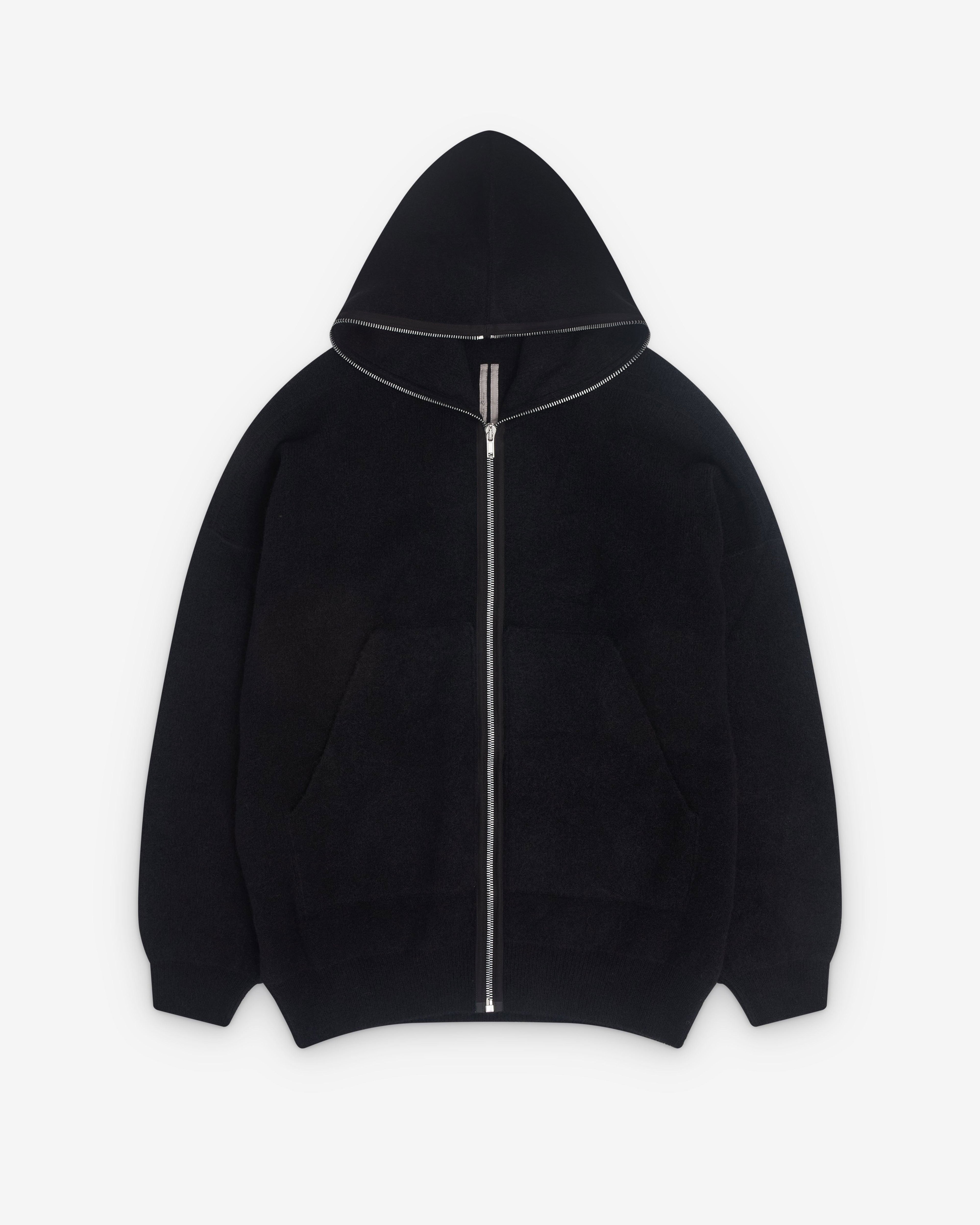 Rick Owens - Men’s Gimp Hoodie - (Black) by RICK OWENS