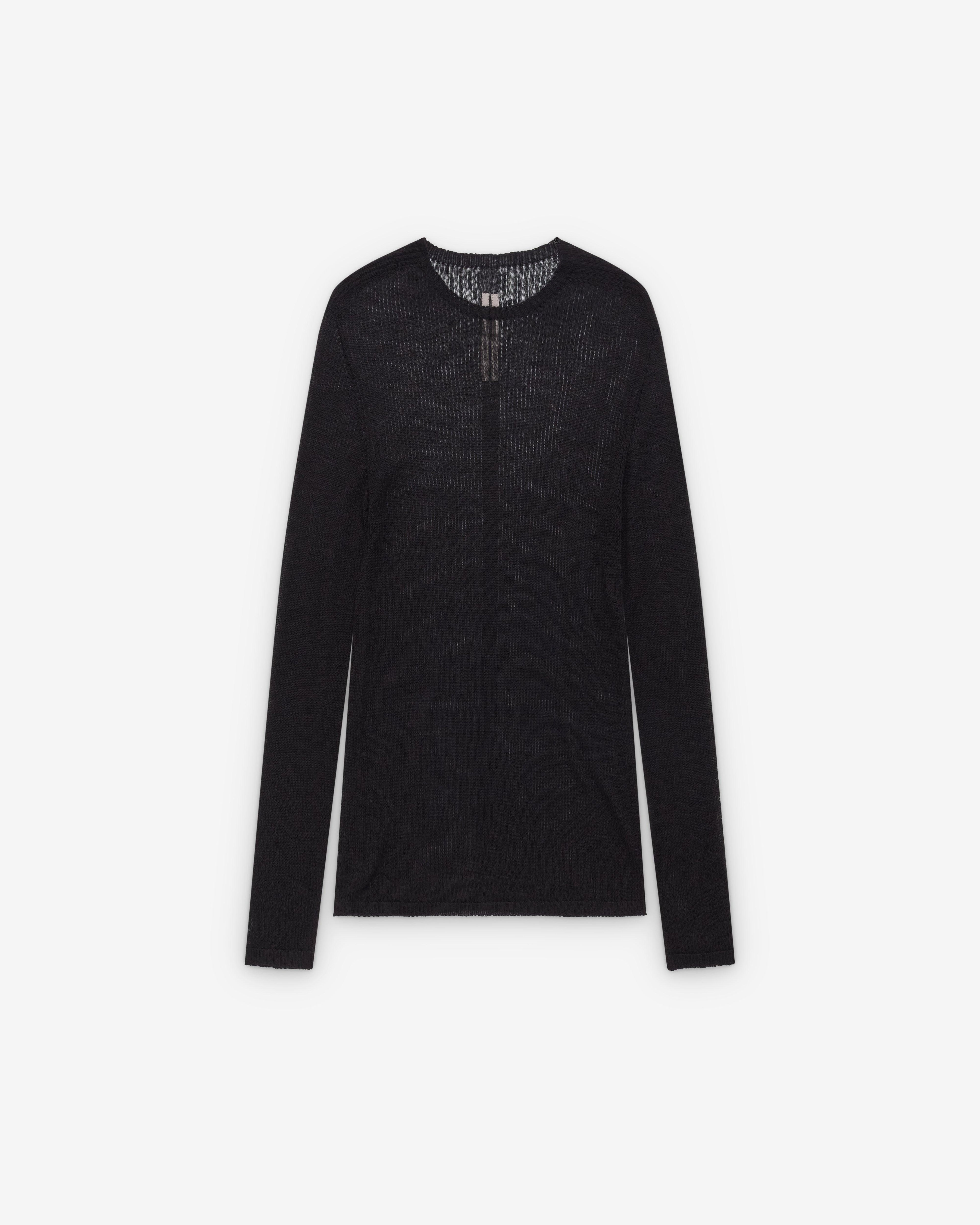 Rick Owens - Men's Knit Dennis Top - (Black) by RICK OWENS