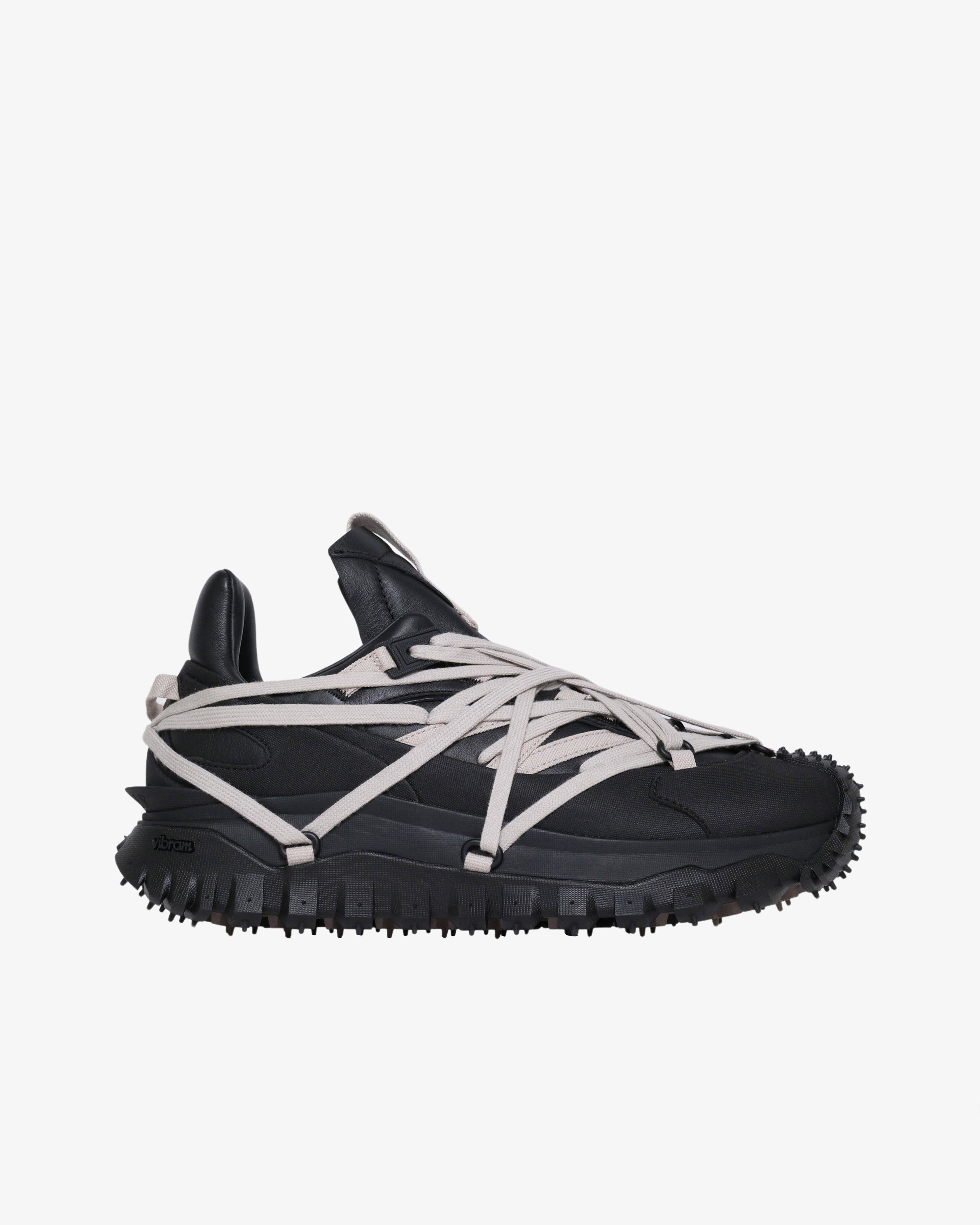 Rick Owens - Men's Moncler Trailgrip Megalace - (Black) by RICK OWENS