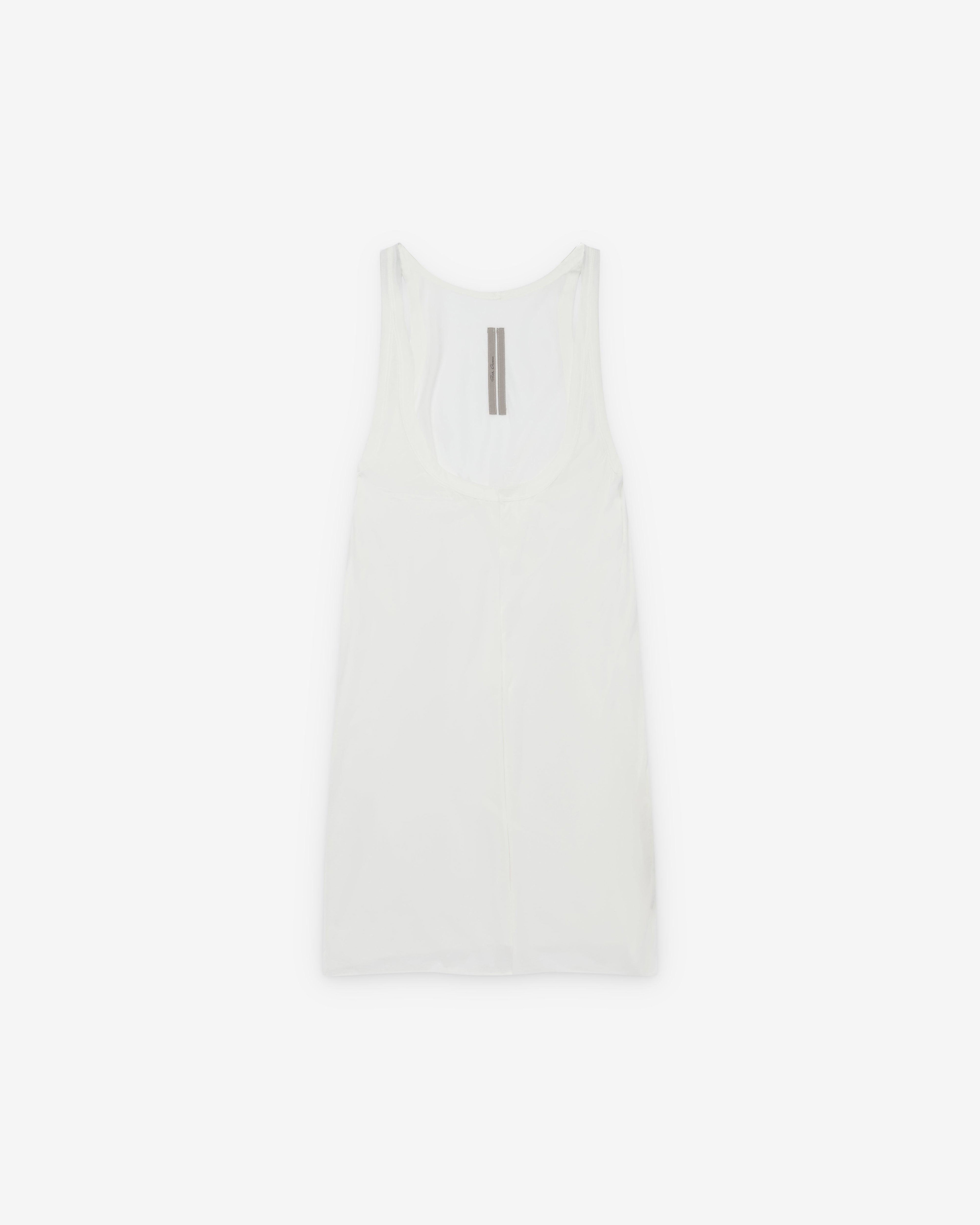 Rick Owens - Men's Open Pony Tank - (White) by RICK OWENS