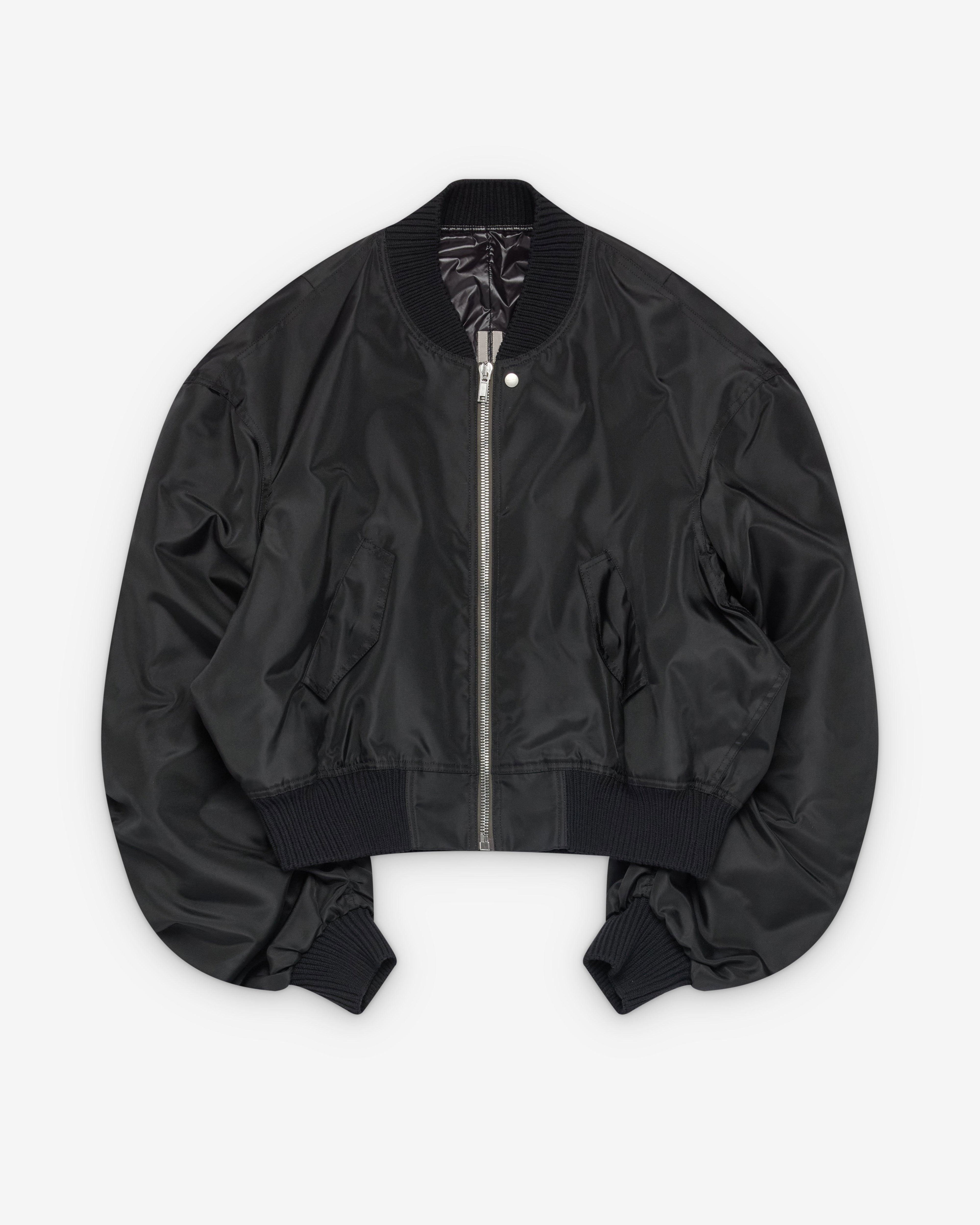 Rick Owens - Men's Secchia Flight Jacket - (Black) by RICK OWENS