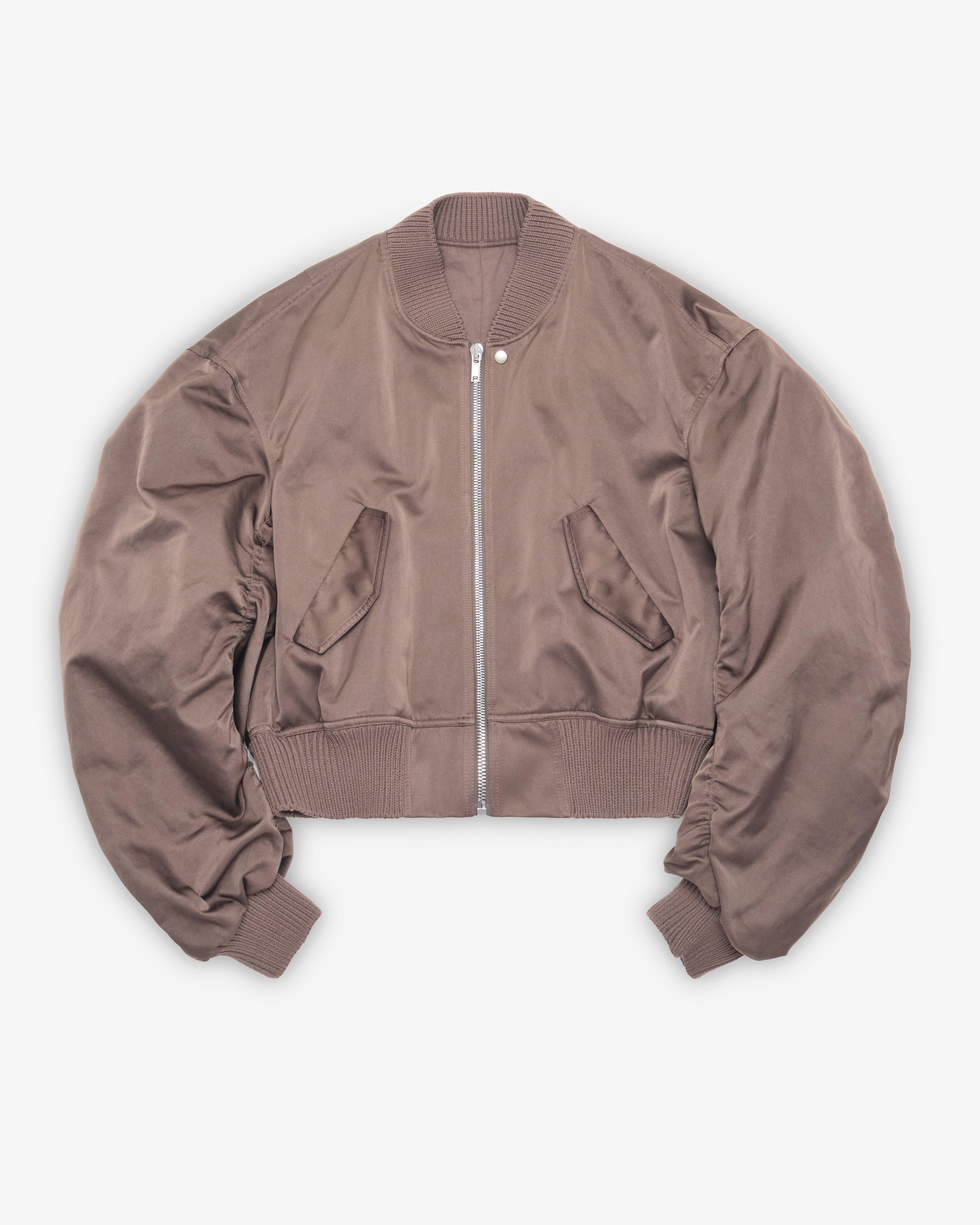 Rick Owens - Men's Secchia Flight Jacket - (Dark Dust) by RICK OWENS