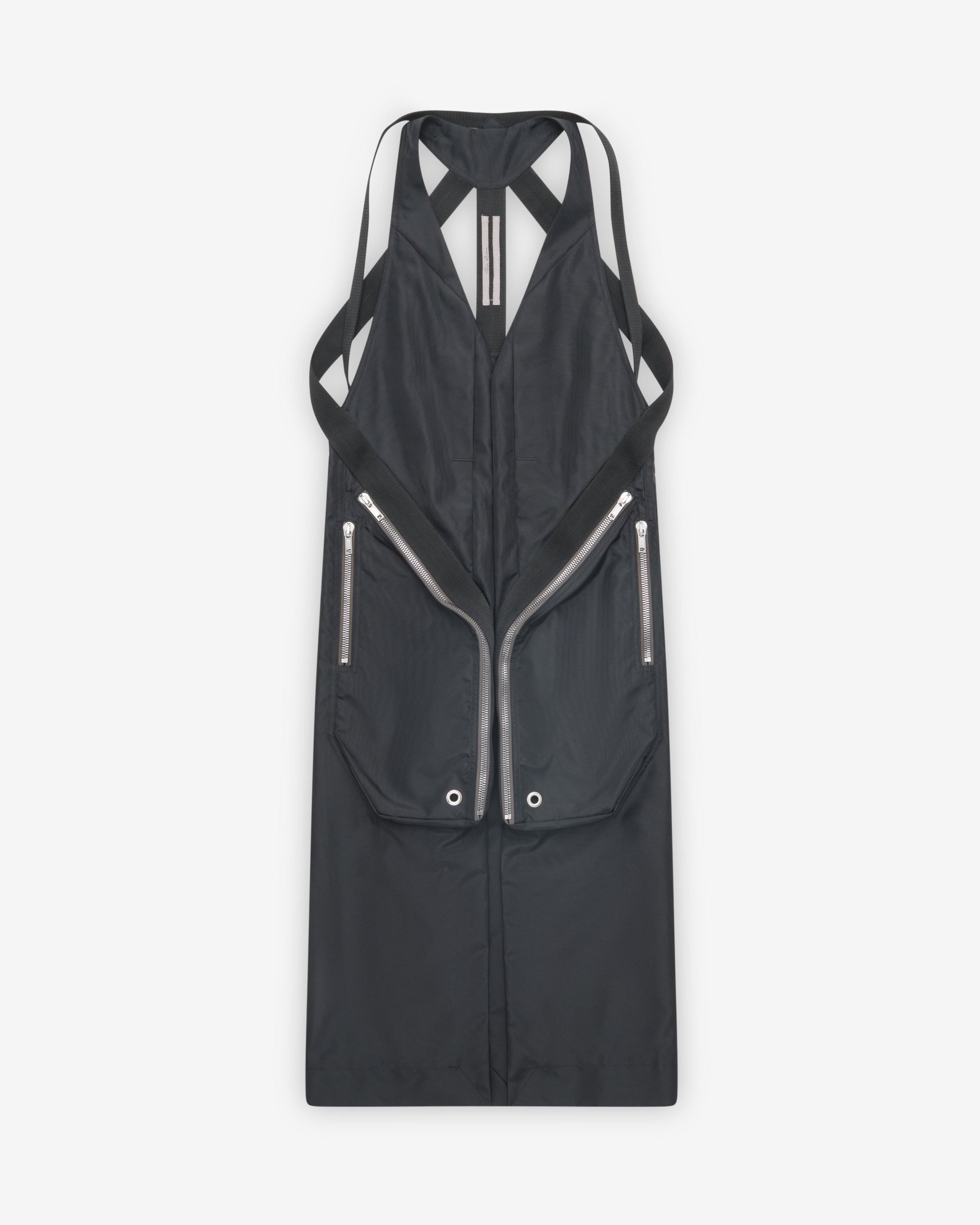 Rick Owens - Men's Temple Vest Long - (Black) by RICK OWENS