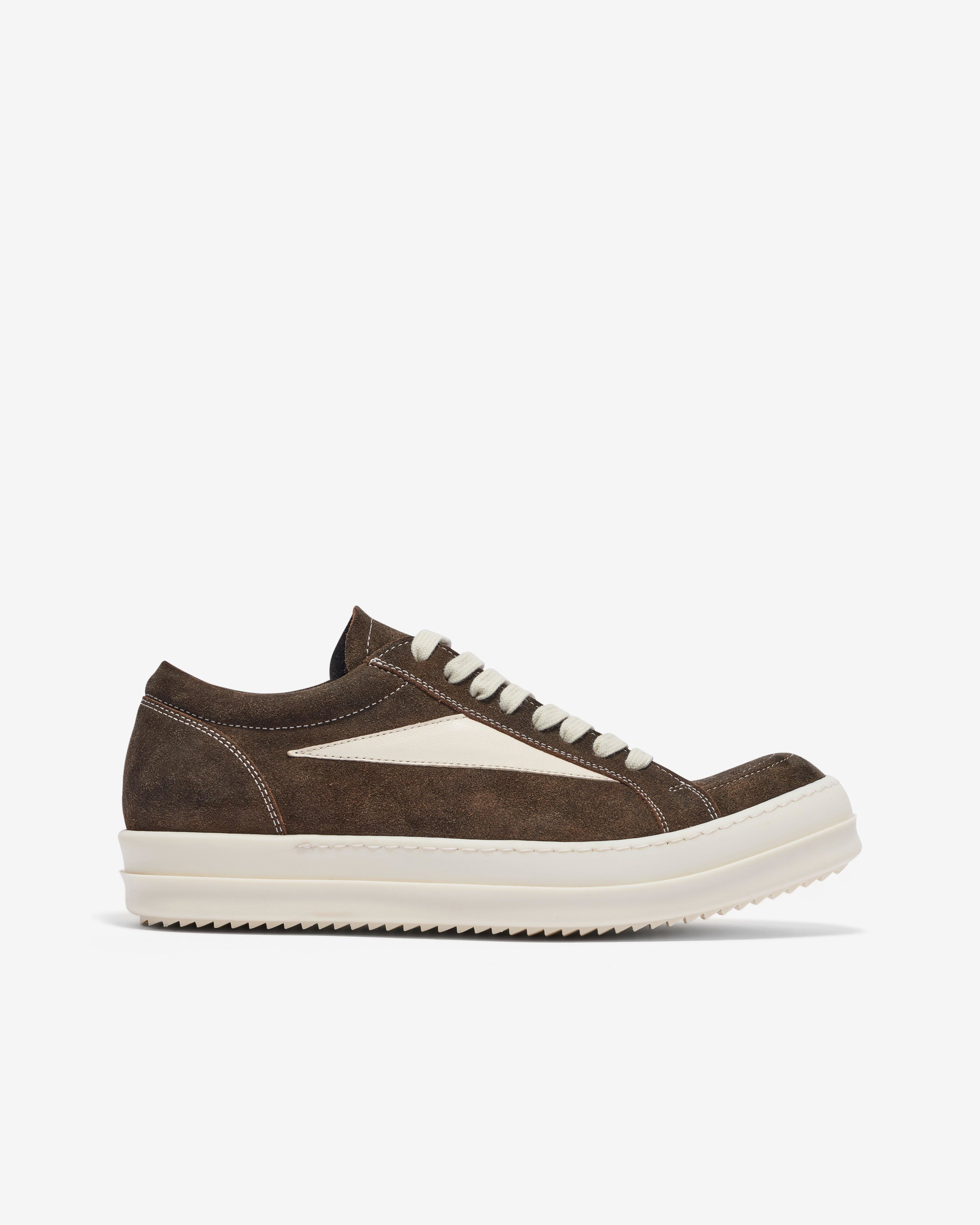 Rick Owens - Men’s Vintage Sneakers - (Indigo/Milk) by RICK OWENS