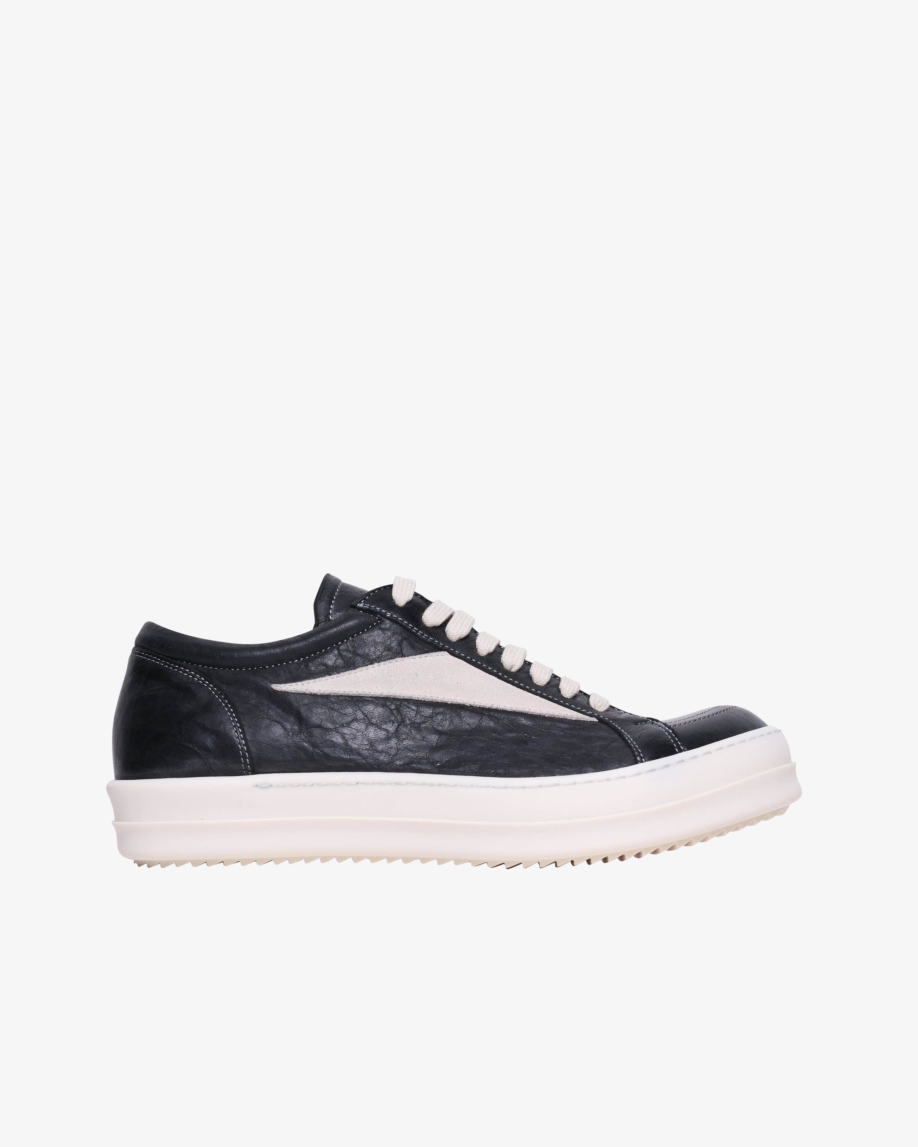 Rick Owens - Men's Vintage Sneaks - (Black) by RICK OWENS