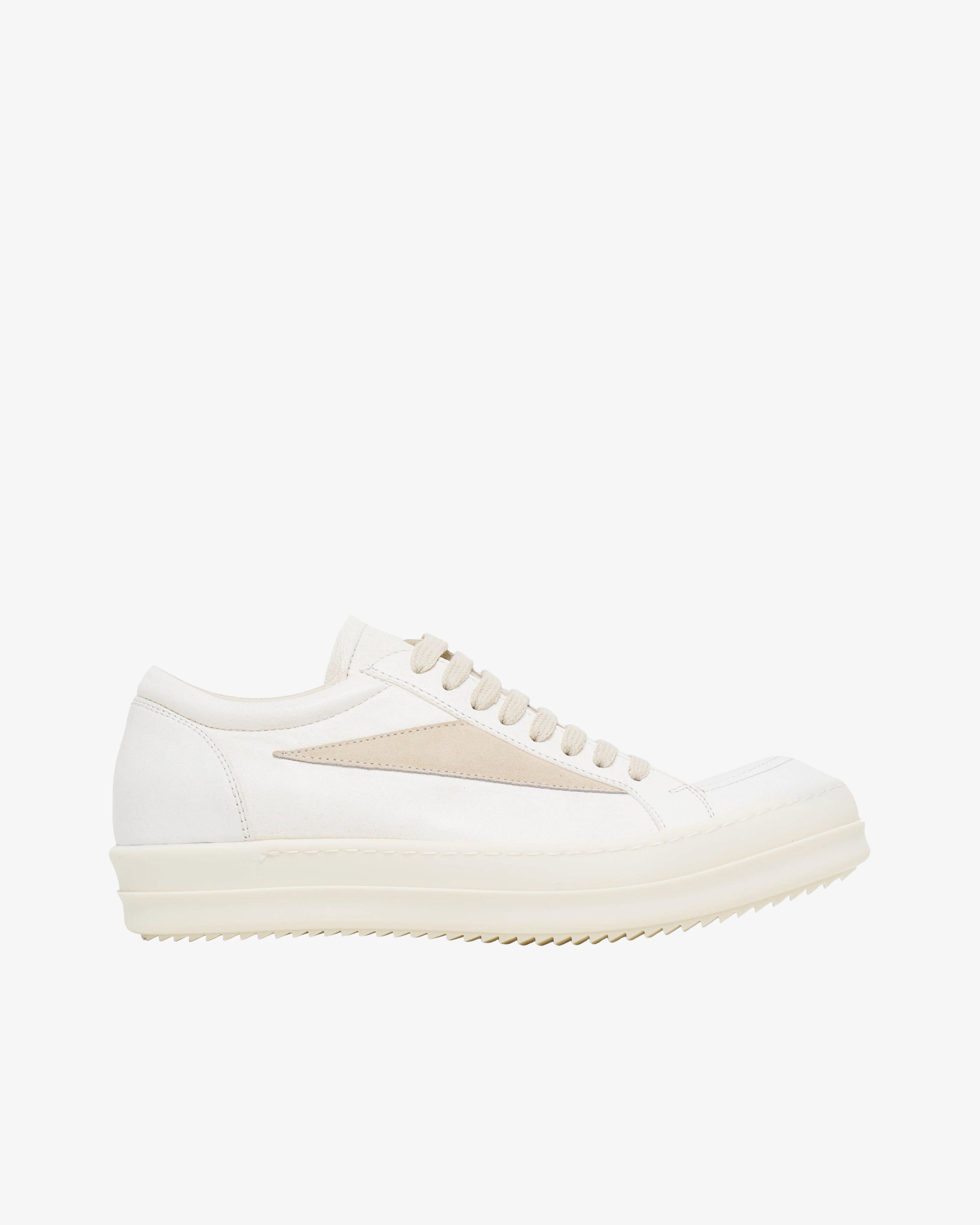 Rick Owens - Men's Vintage Sneaks - (White1111) by RICK OWENS