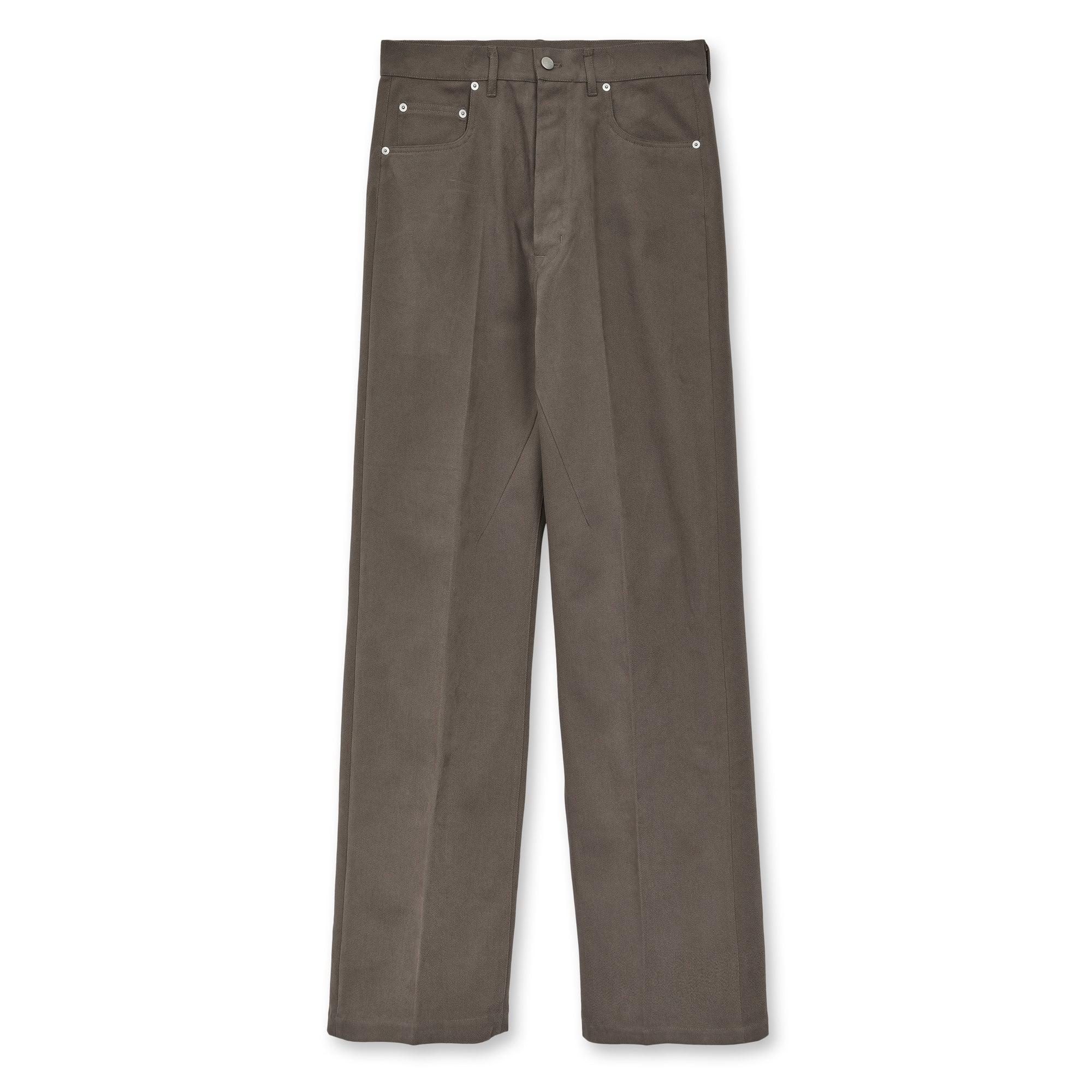 Rick Owens - Men’s Woven Geth Jeans - (Brown) by RICK OWENS