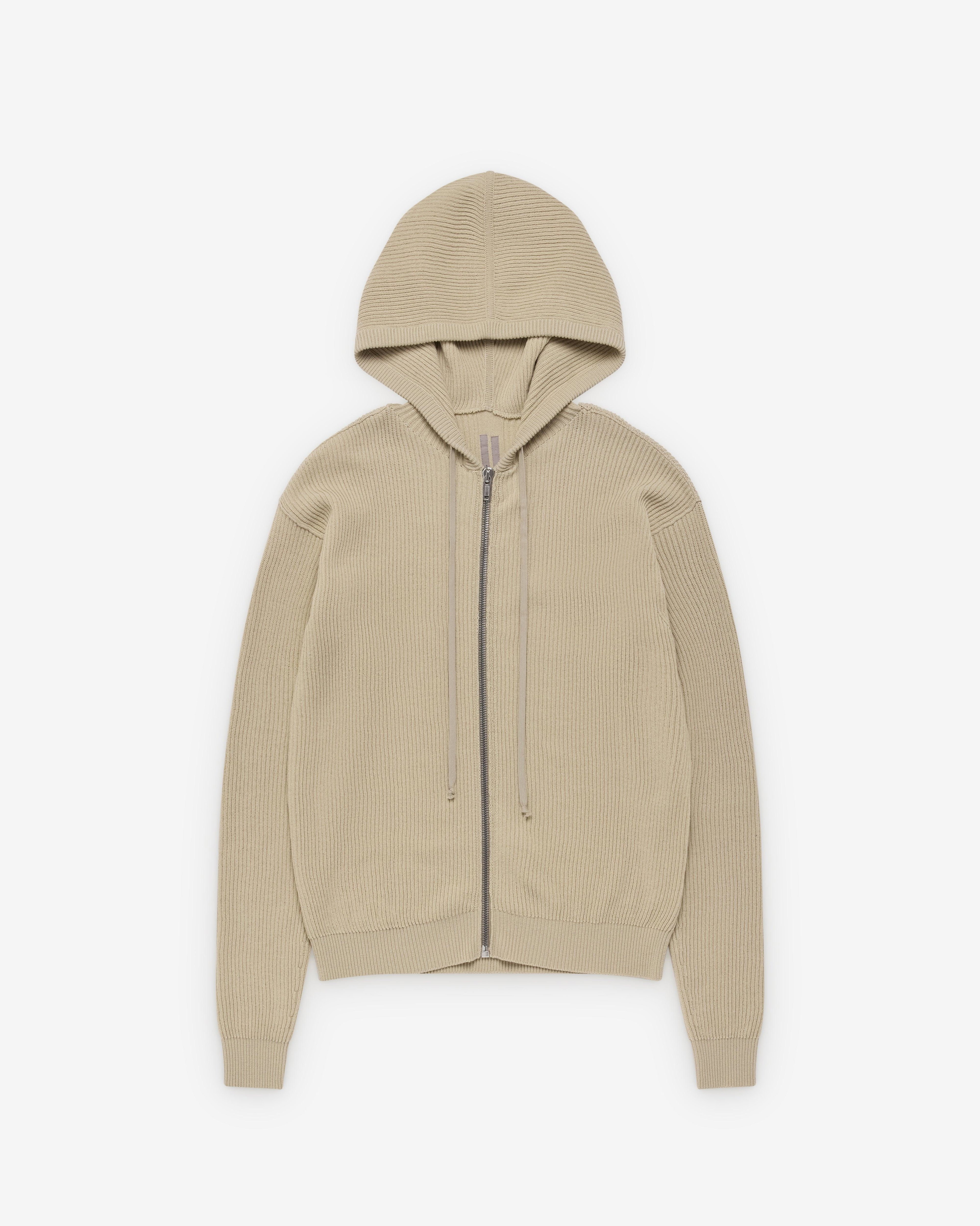 Rick Owens - Men's Zip Knitted Hoodie - (DNA) by RICK OWENS