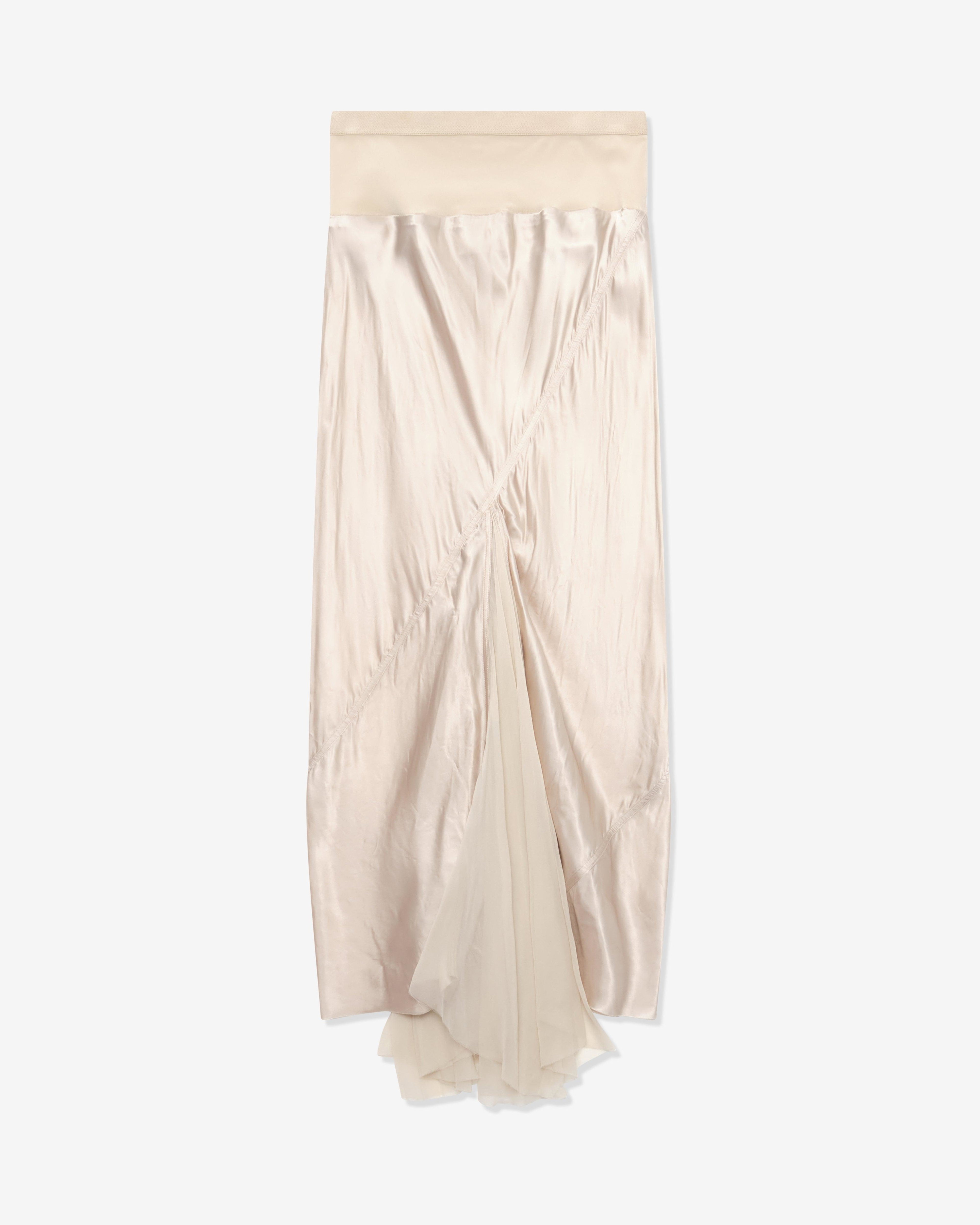 Rick Owens - Women's A-Line Bias Skirt - (Sand) by RICK OWENS