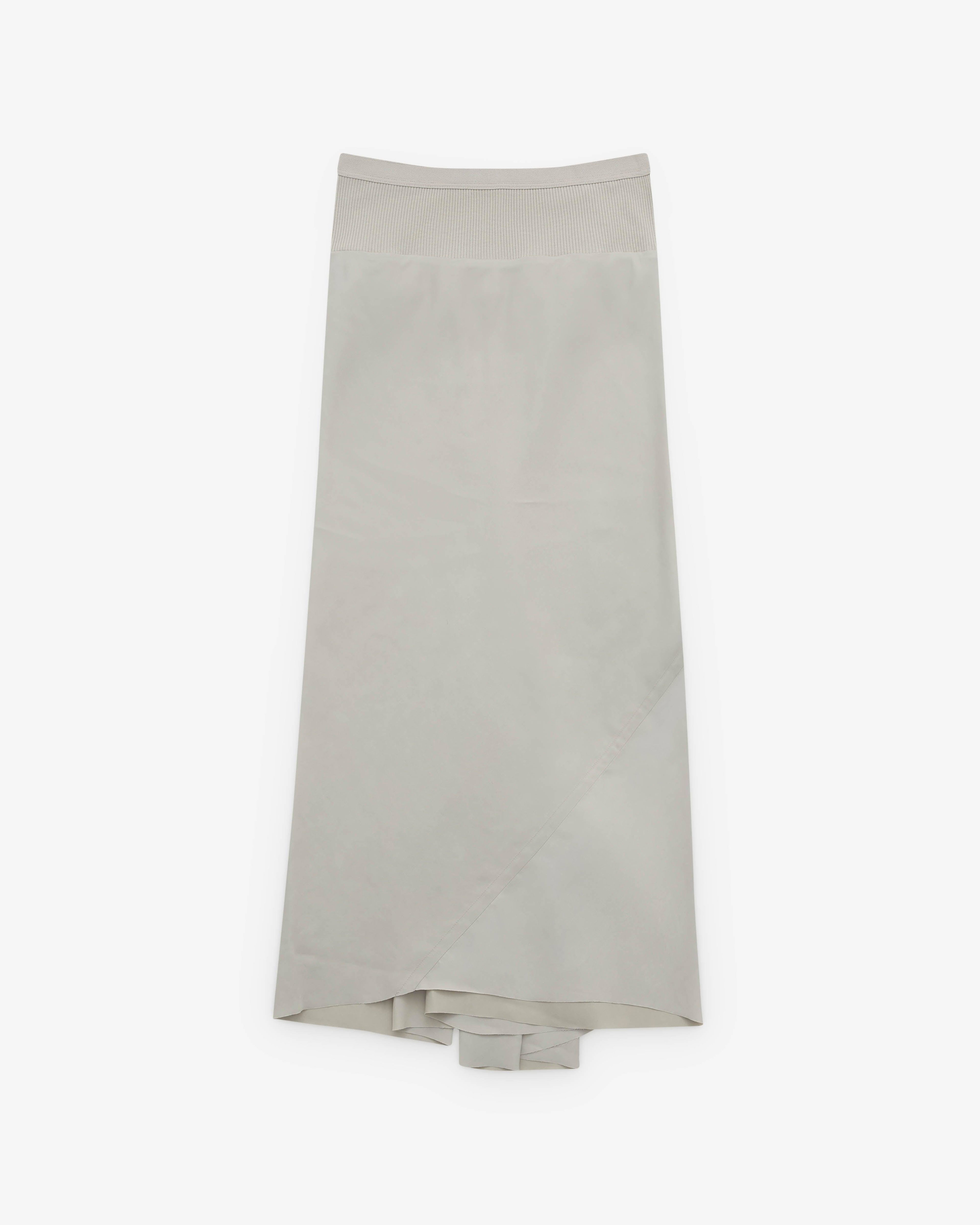 Rick Owens - Women’s A Line Skirt - (Pearl) by RICK OWENS