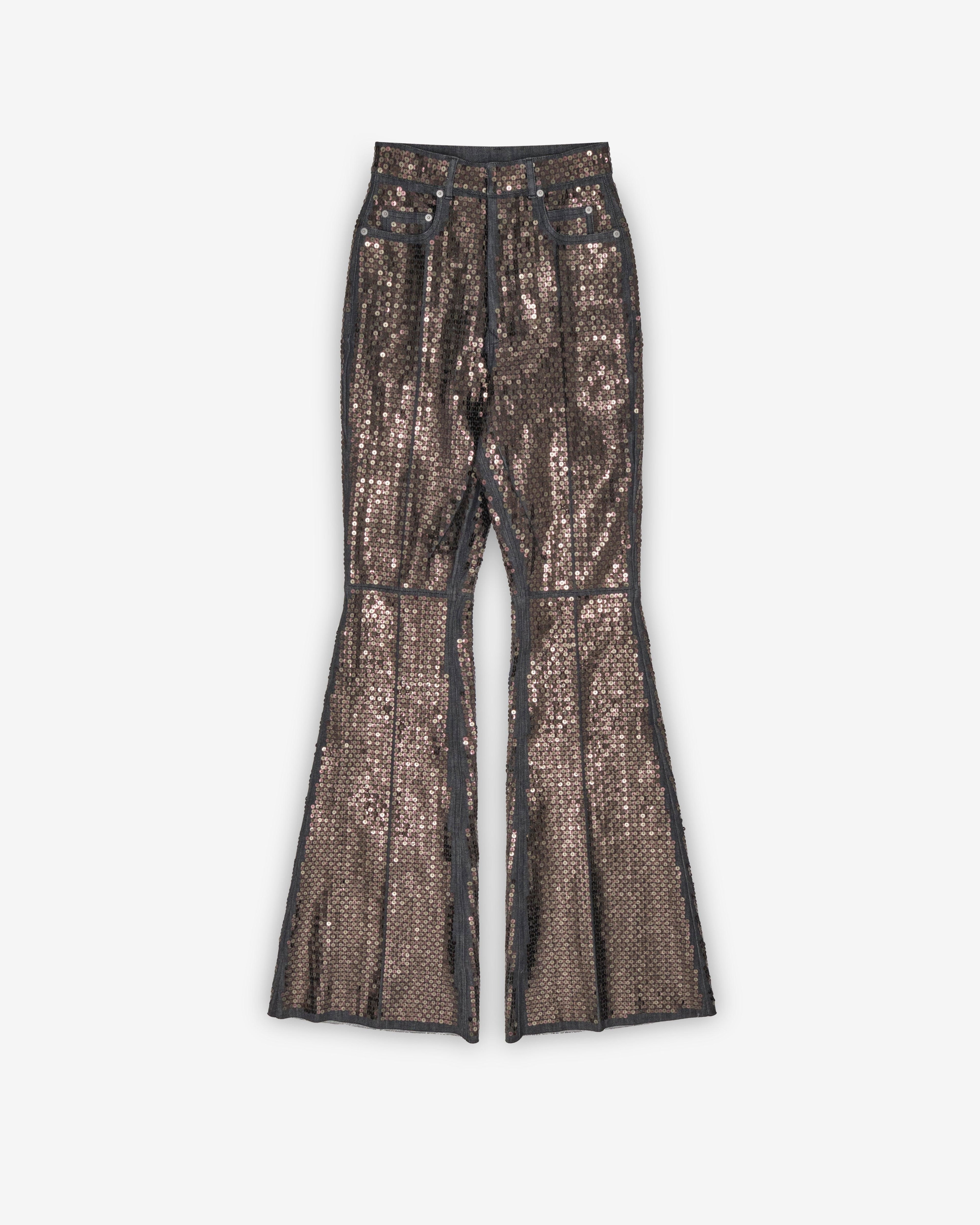 Rick Owens - Women's Bolan Bootcut - (Black/Bronze) by RICK OWENS