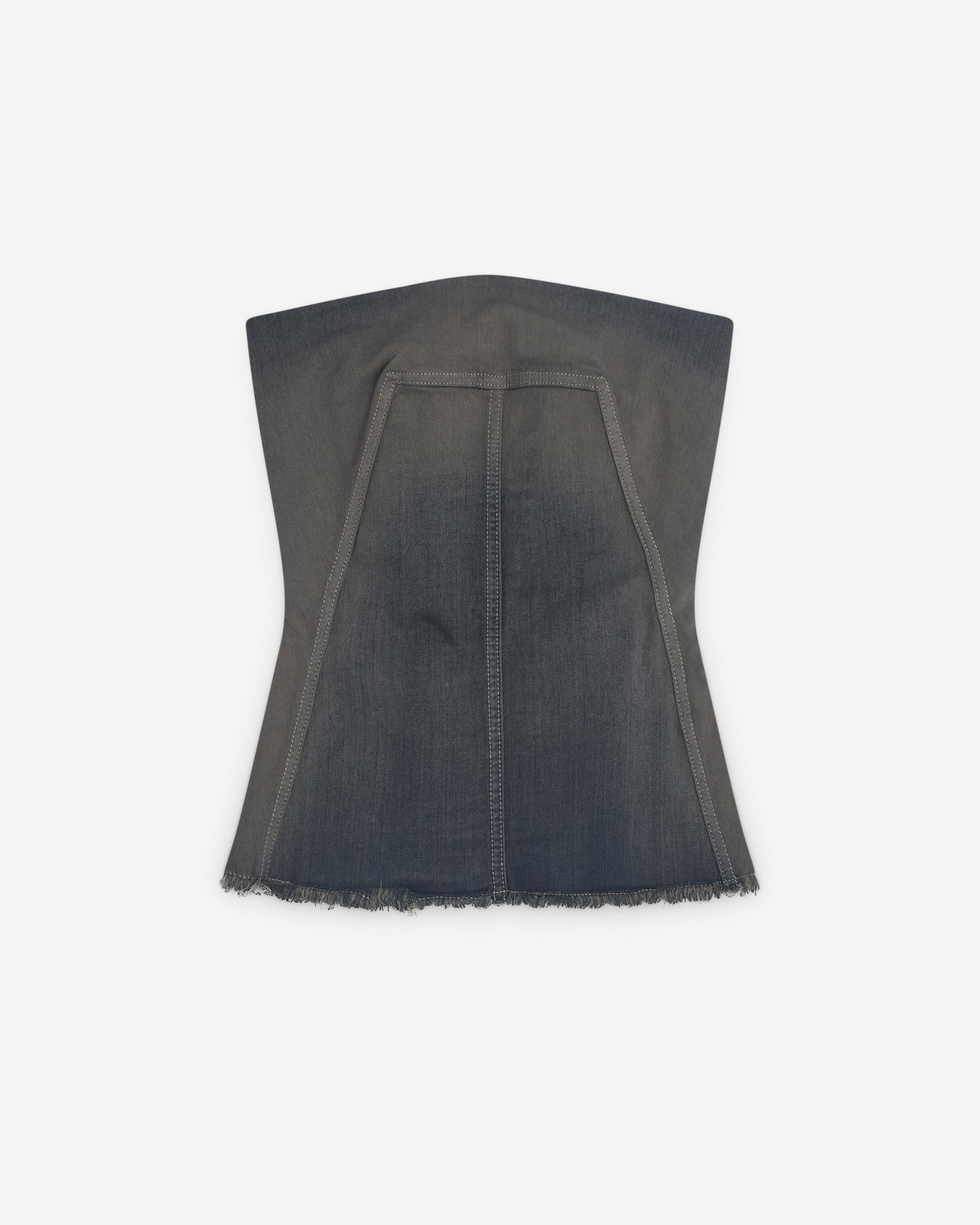 Rick Owens - Women’s Bustier Top - (Dark Dust) by RICK OWENS