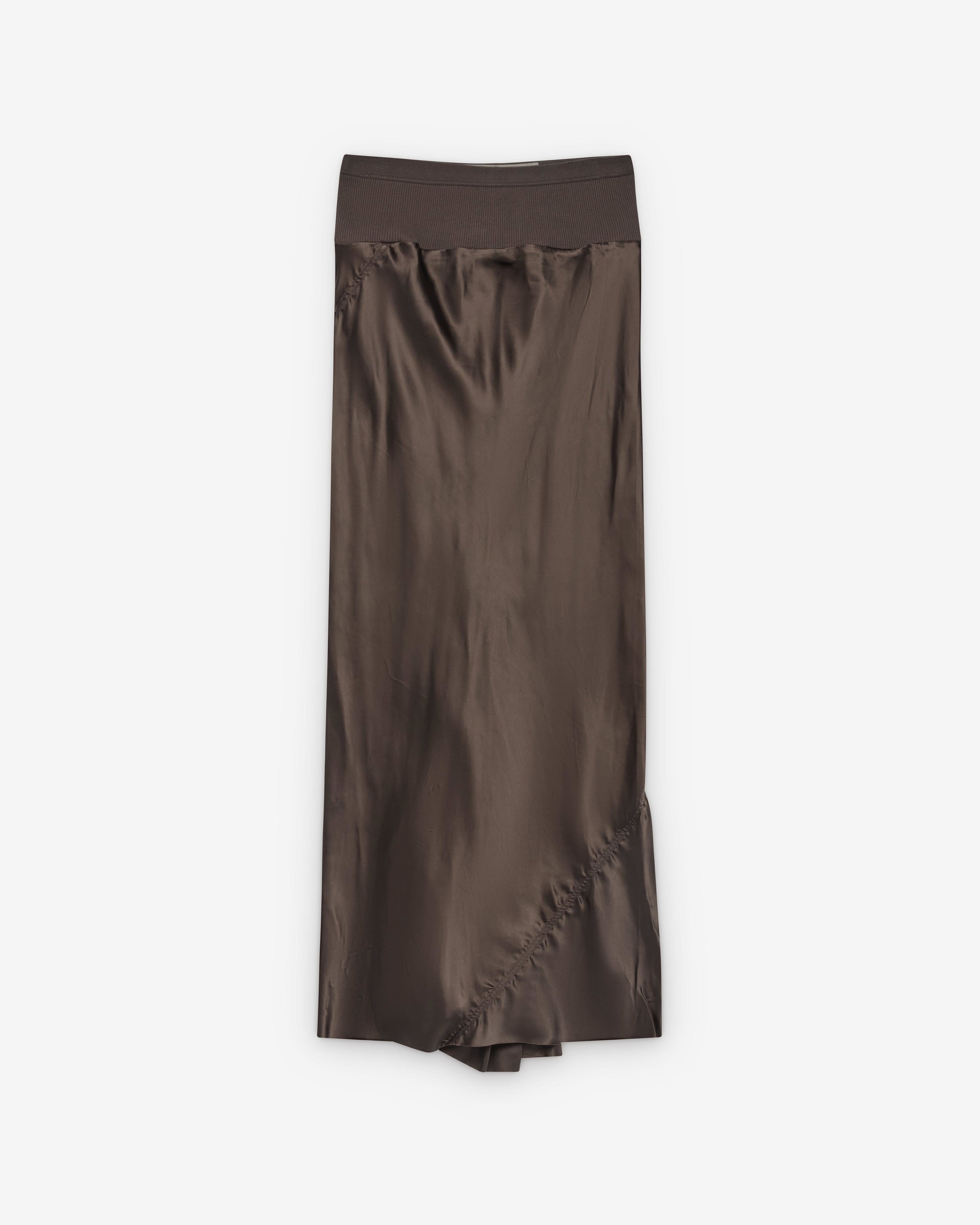 Rick Owens - Women's Calf Bias Skirt - (Dark Dust) by RICK OWENS