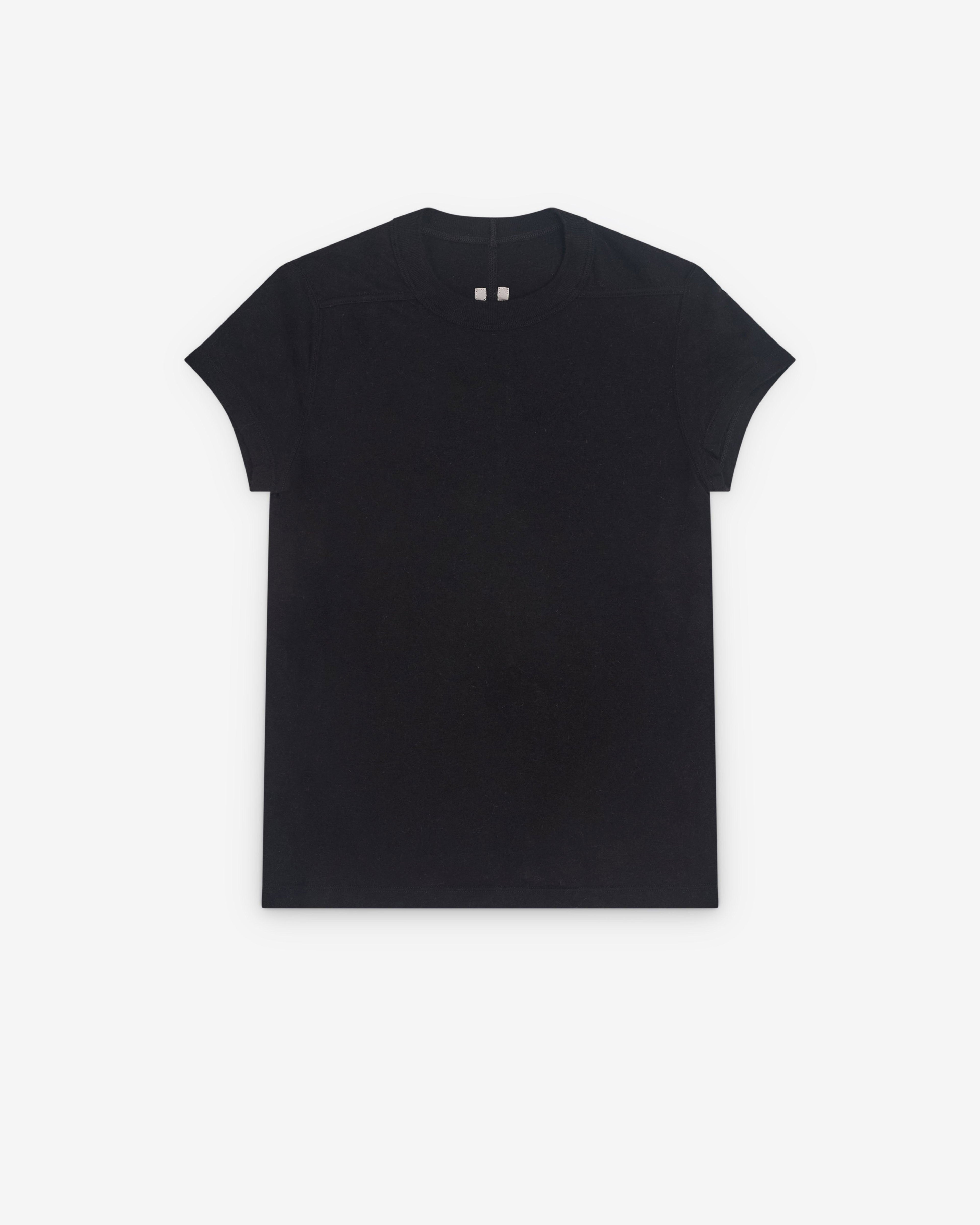 Rick Owens - Women’s Cropped Level T-Shirt - (Black) by RICK OWENS