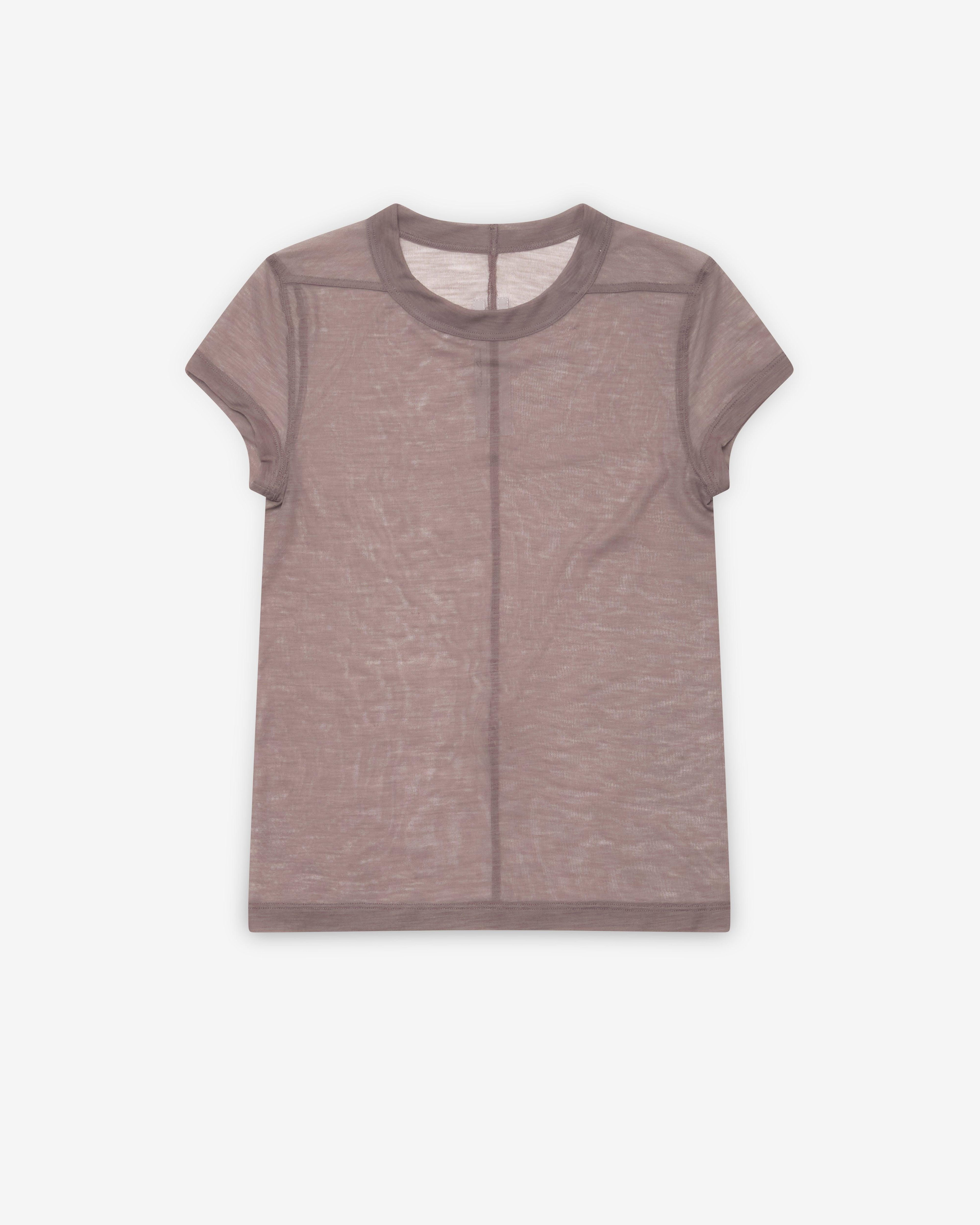 Rick Owens - Women's Cropped Level T-Shirt - (Dust) by RICK OWENS