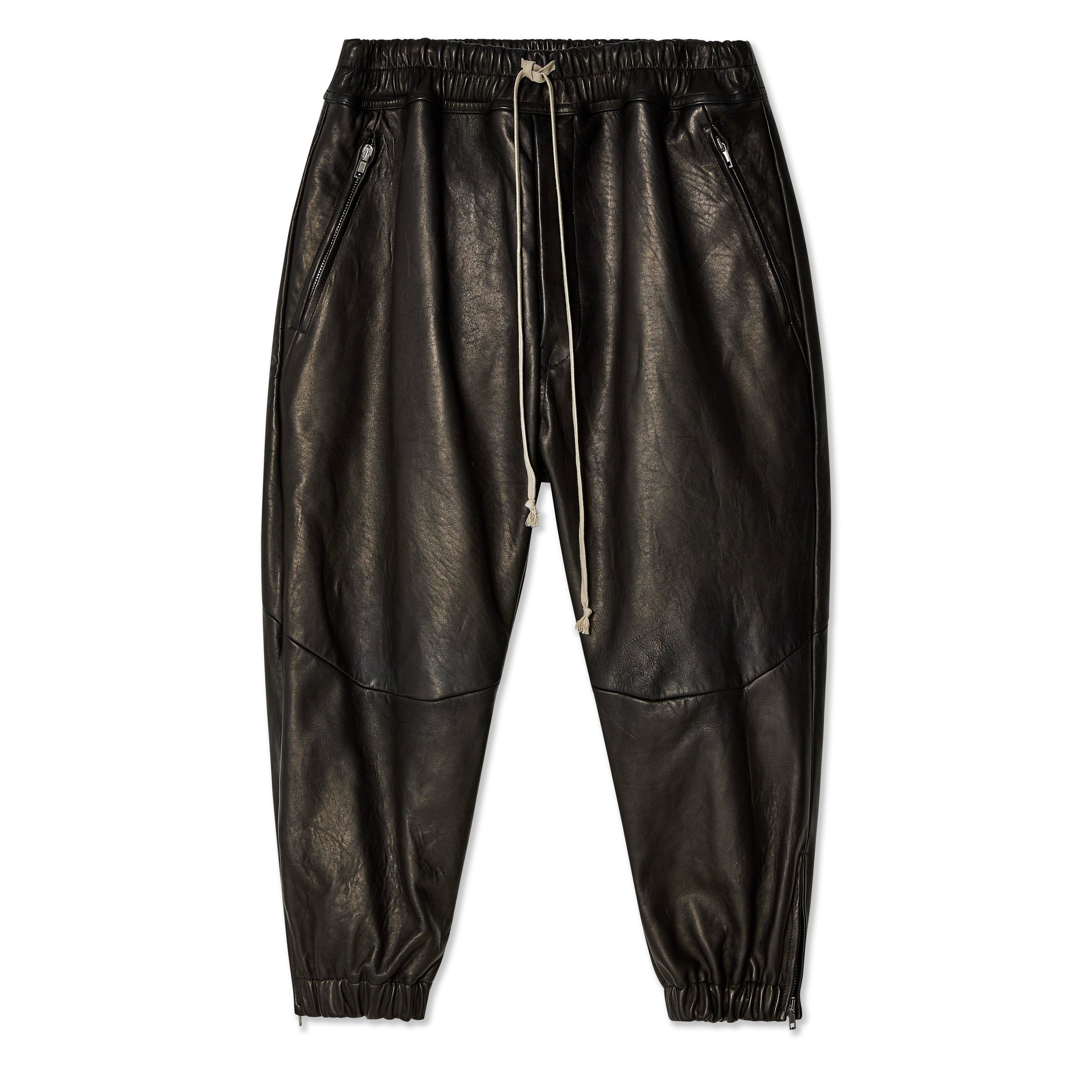 Rick Owens - Women's Cropped Track Pants - (Black) by RICK OWENS