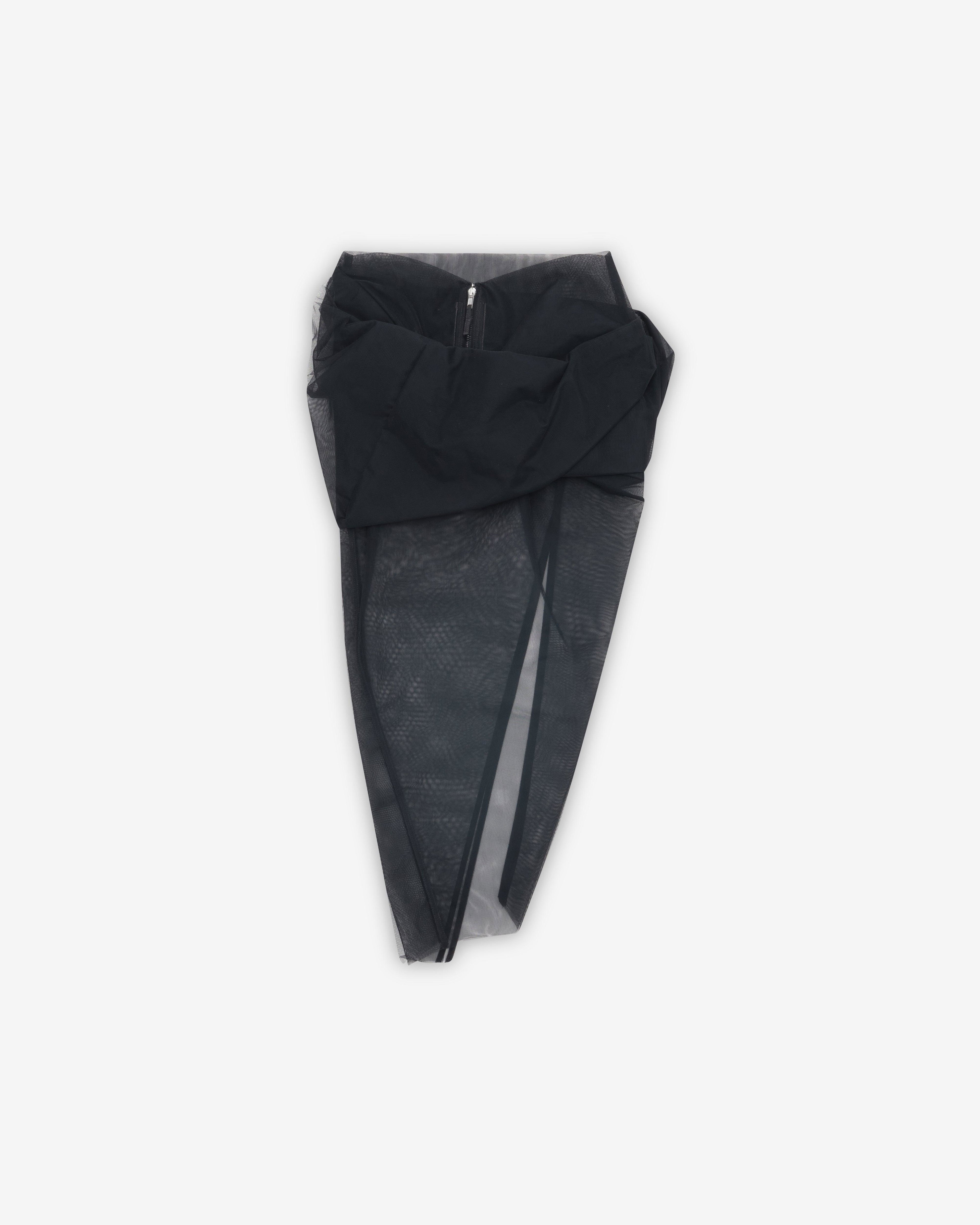 Rick Owens - Women's Draped Calf Skirt - (Black) by RICK OWENS