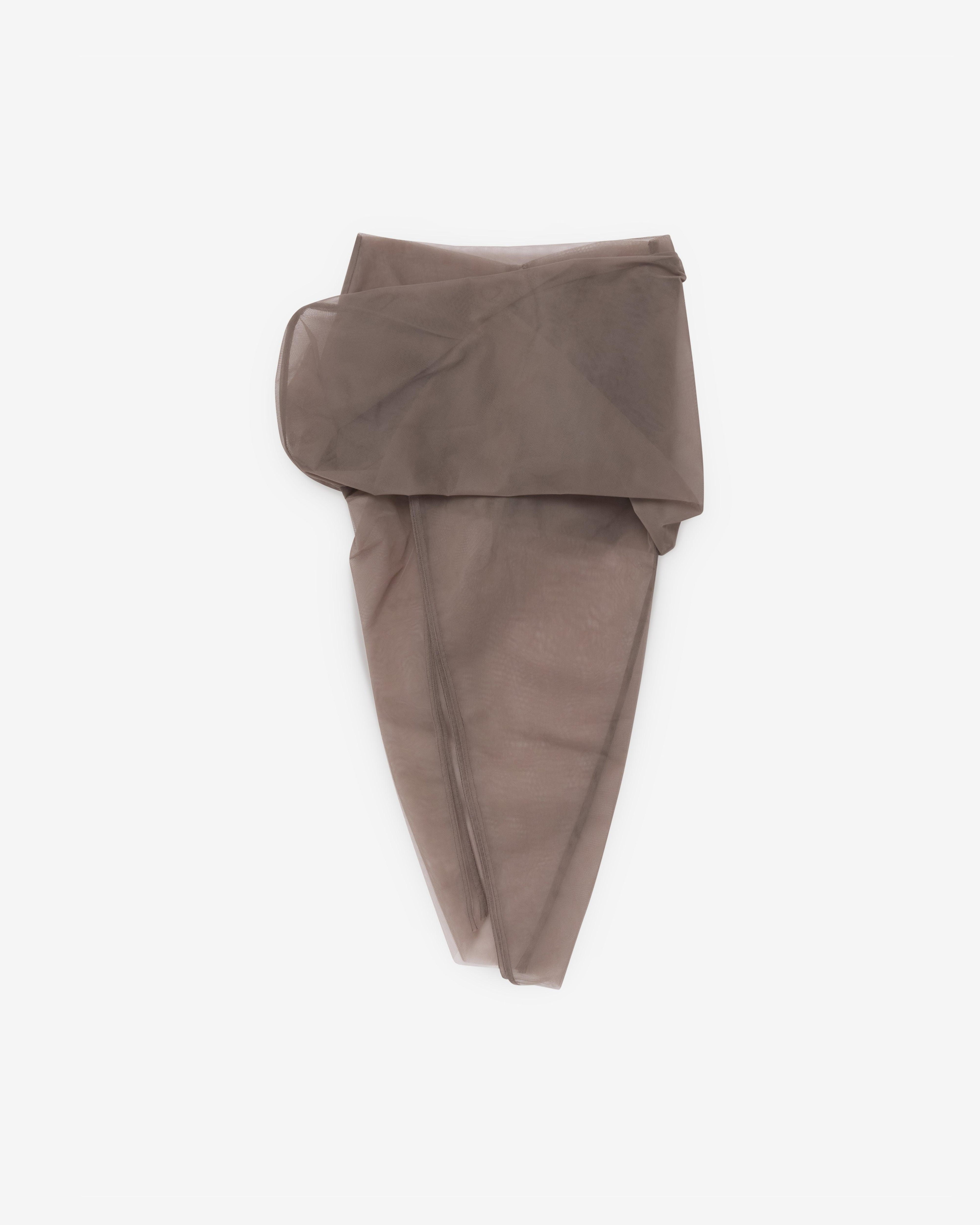Rick Owens - Women's Draped Calf Skirt - (Dust) by RICK OWENS
