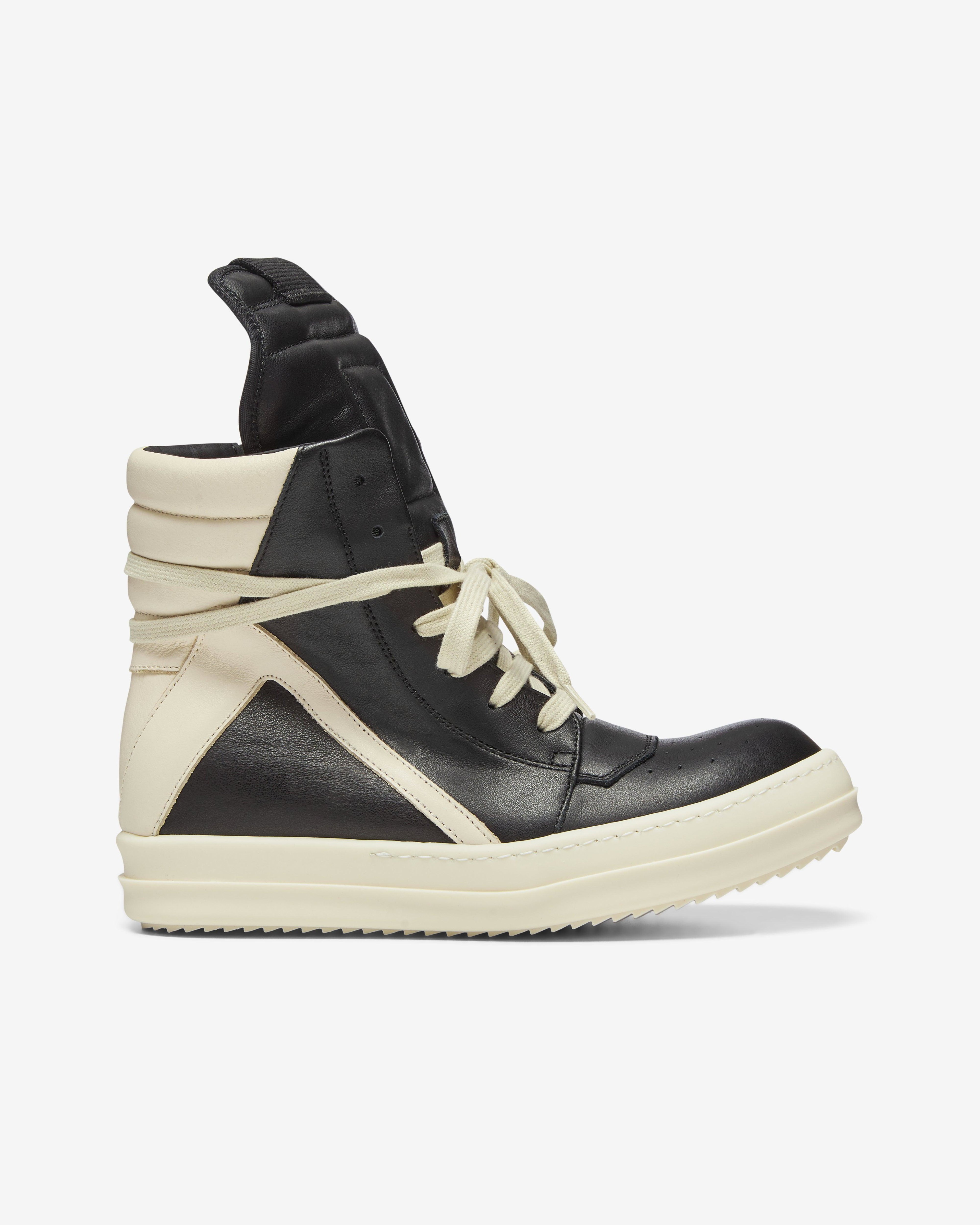 Rick Owens - Women's Geobasket Sneakers - (Black/Milk) by RICK OWENS