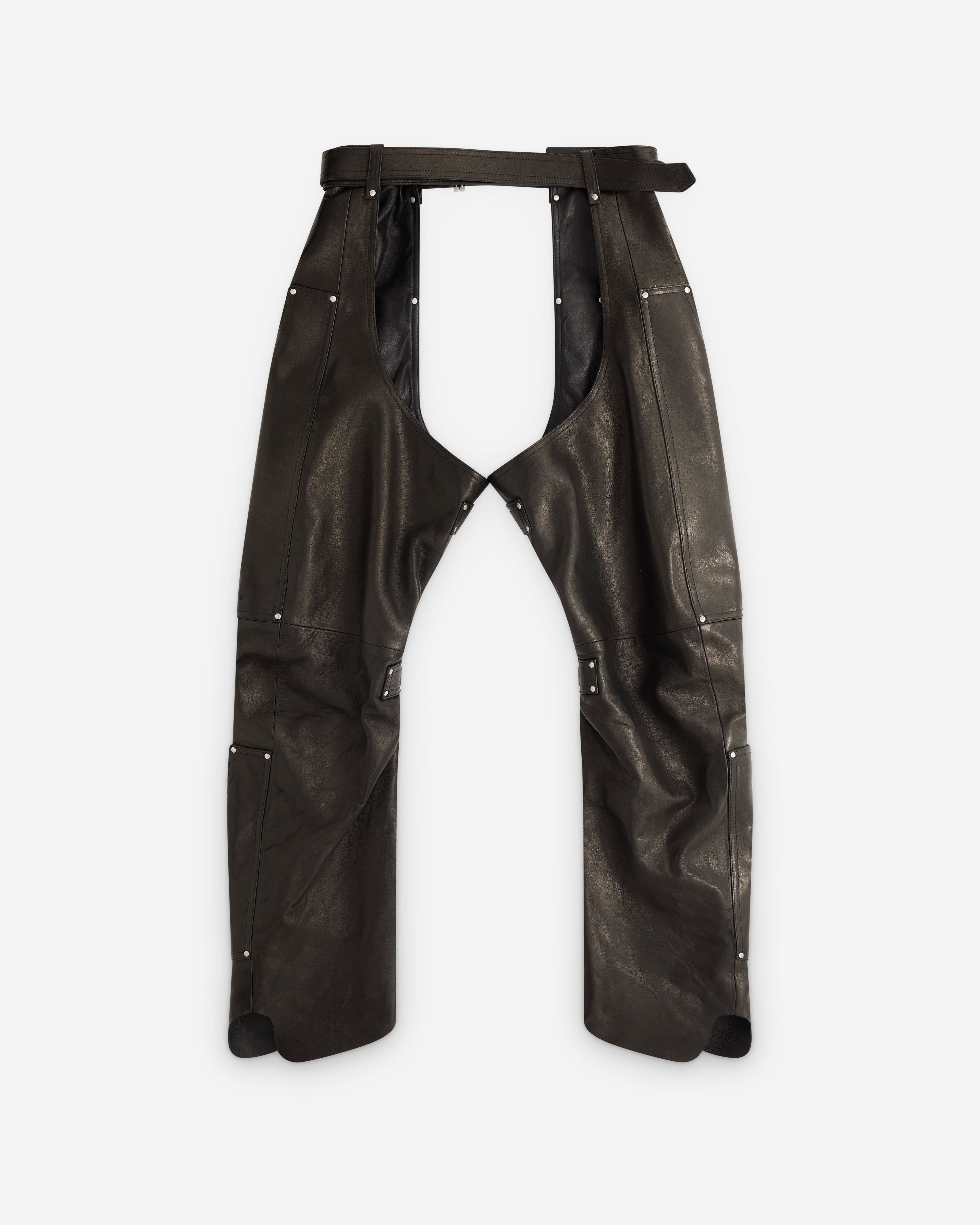 Rick Owens - Women’s Leather Belt - (Black) by RICK OWENS