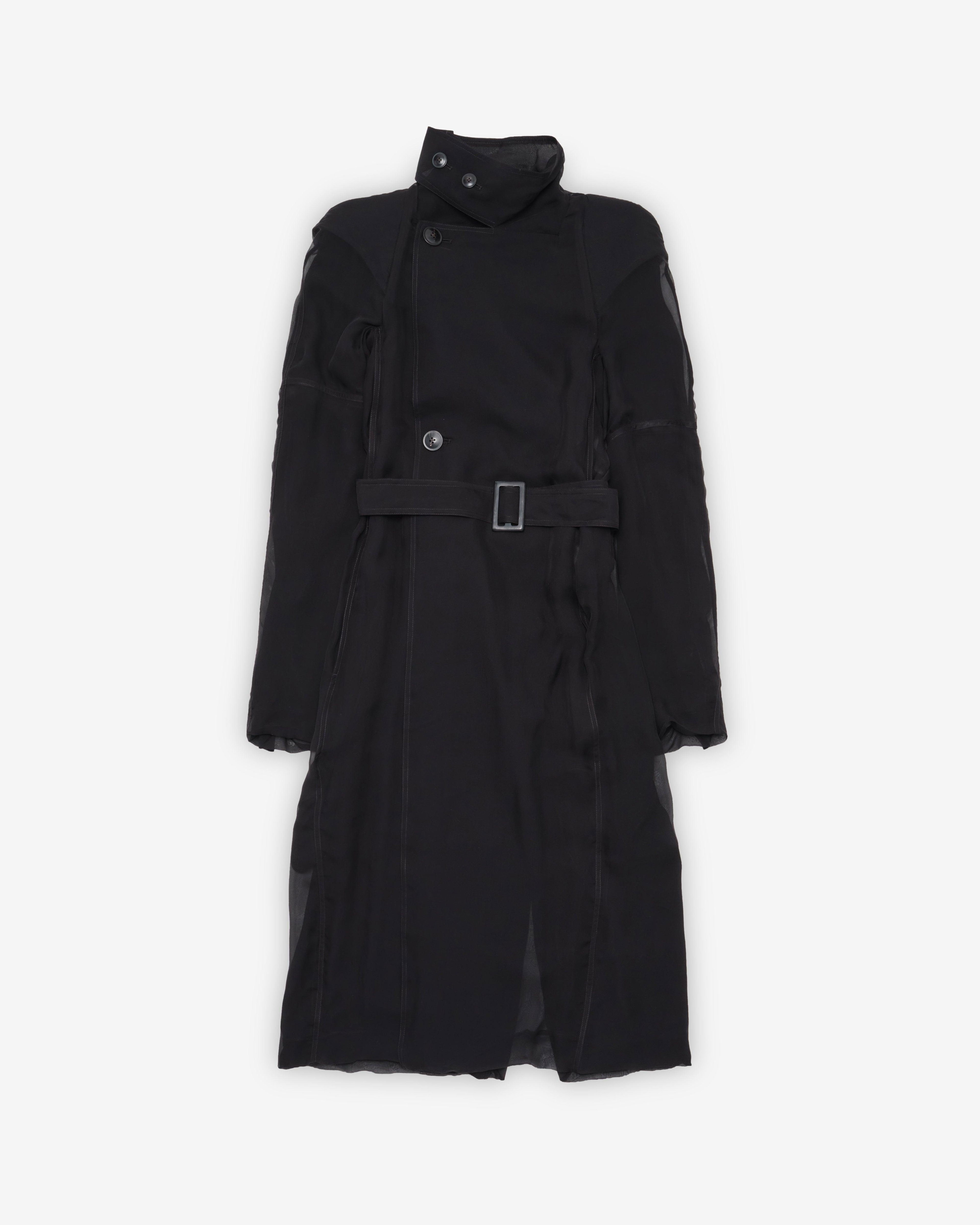 Rick Owens - Women's Maria Trench - (Black) by RICK OWENS