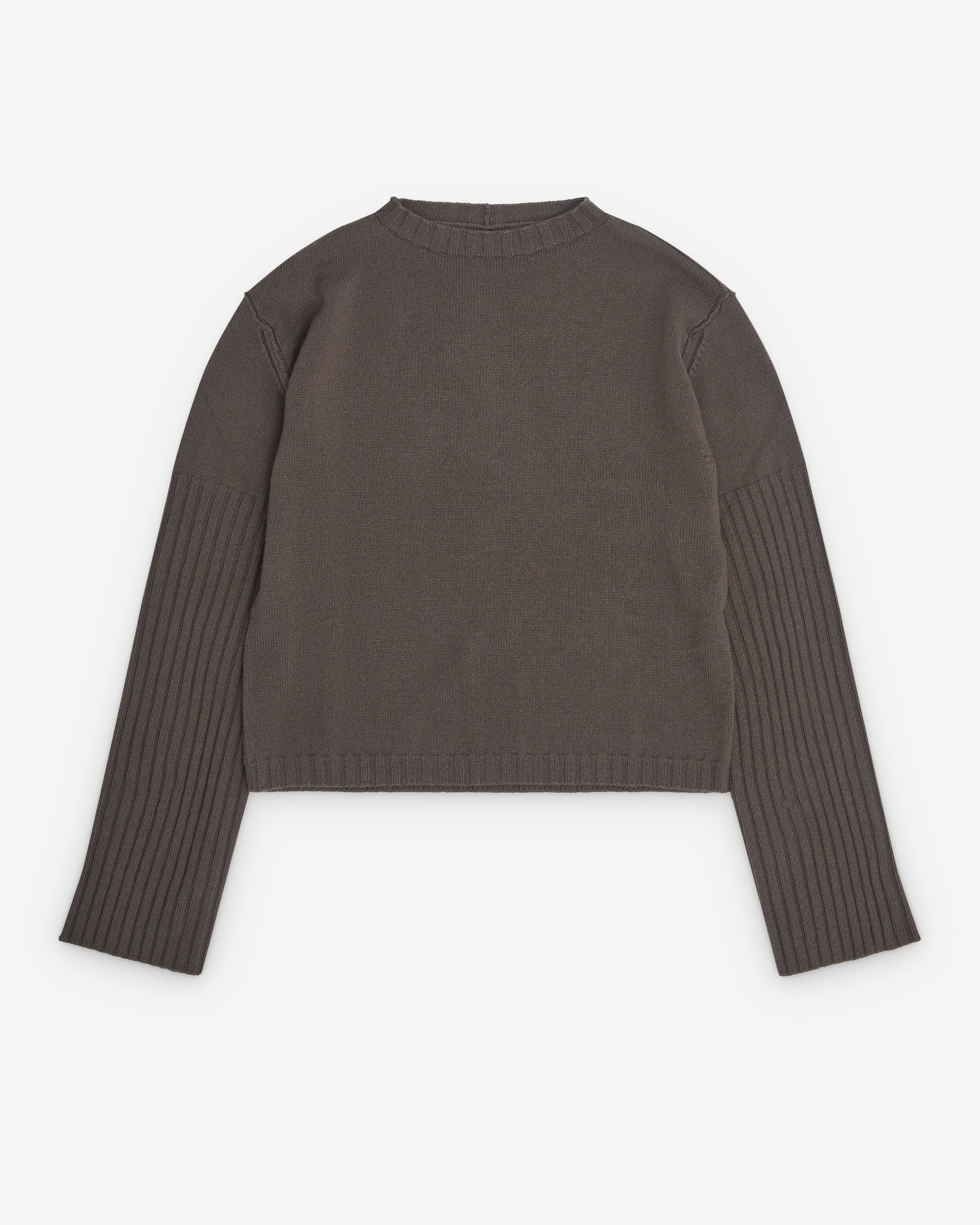 Rick Owens - Women’s Round Neck Sweater - (Dust) by RICK OWENS