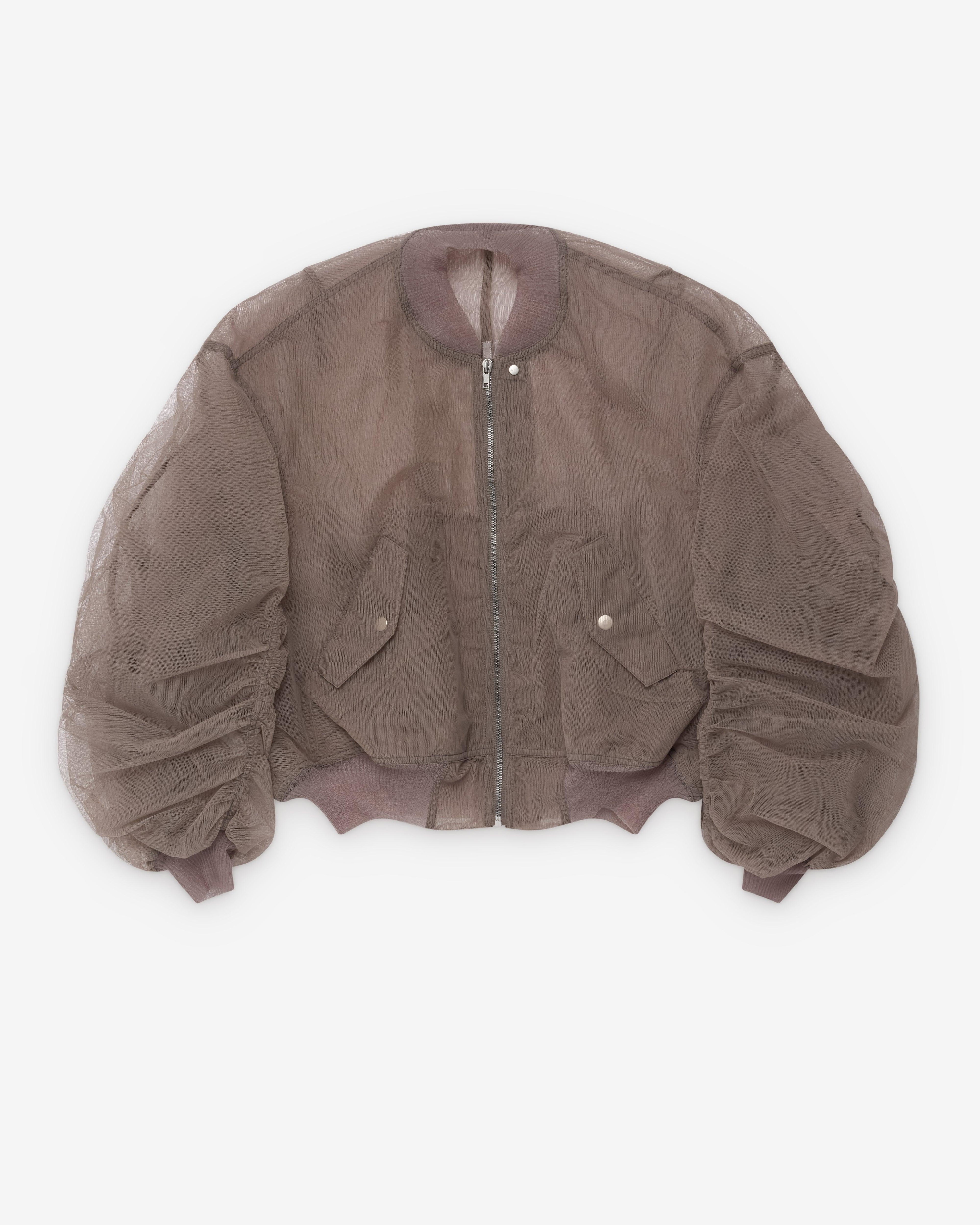 Rick Owens - Women's Secchia Flight Bomber - (Dust) by RICK OWENS