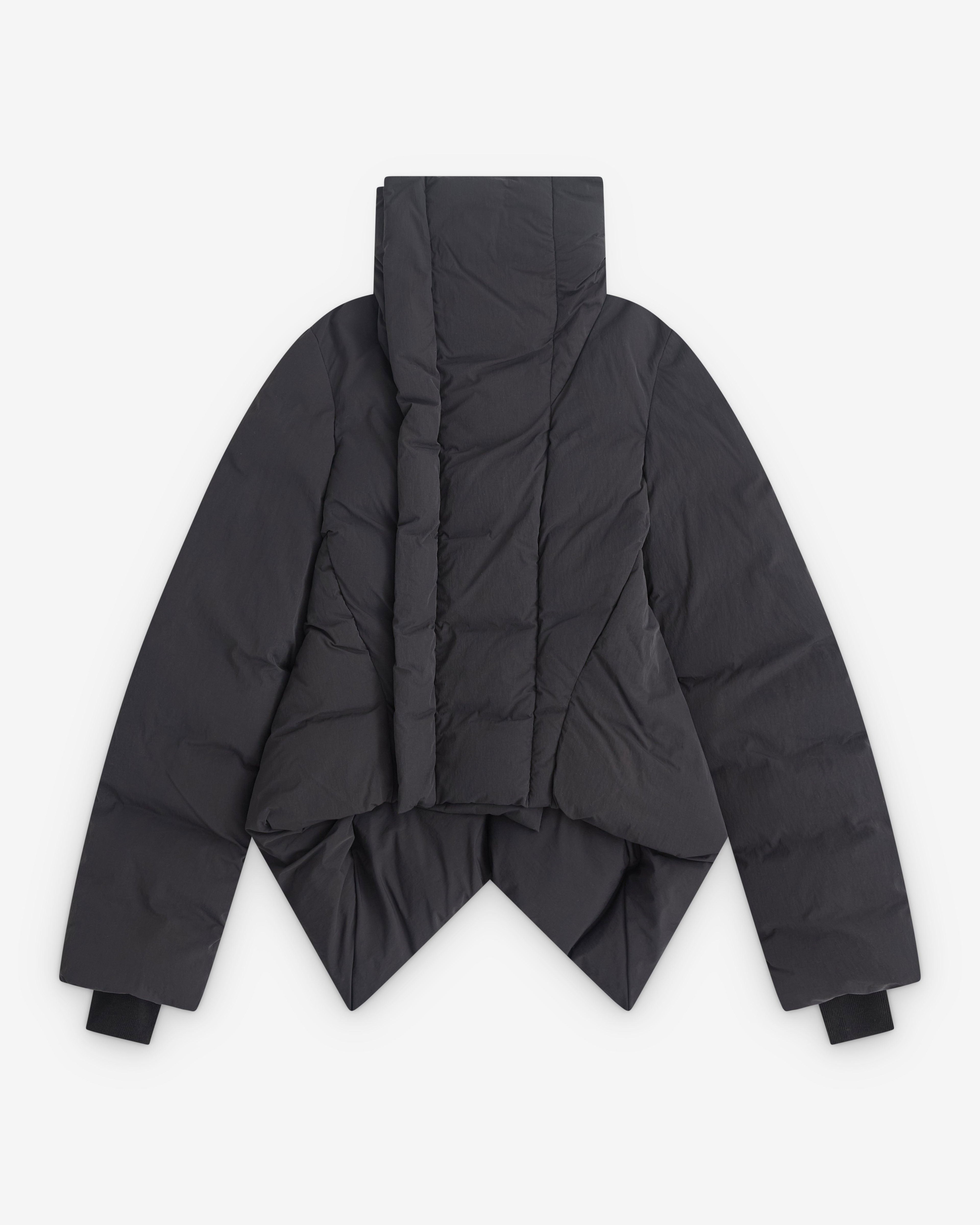 Rick Owens - Women’s Woven Down Jacket - (Black) by RICK OWENS