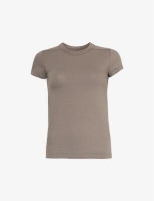 Round-neck regular-fit cotton-jersey T-shirt by RICK OWENS