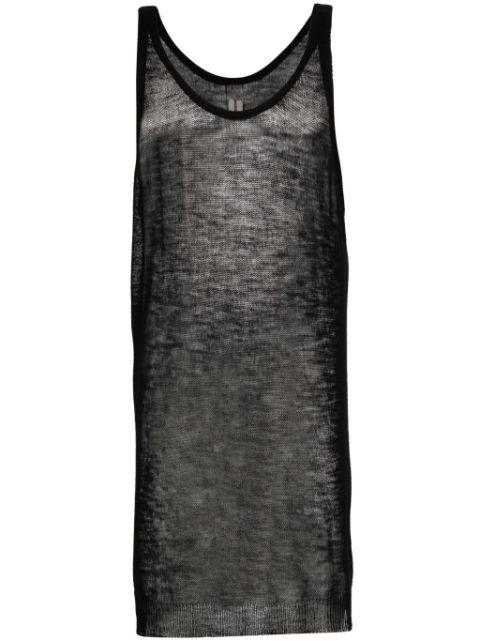 Runaway Cunt tank top by RICK OWENS