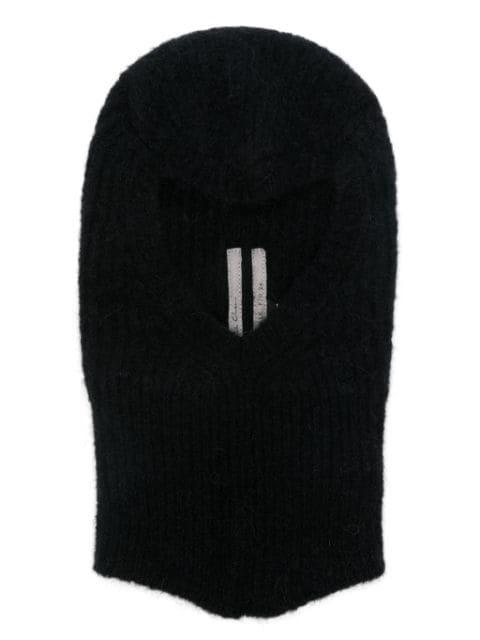 Runway Skull balaclava by RICK OWENS