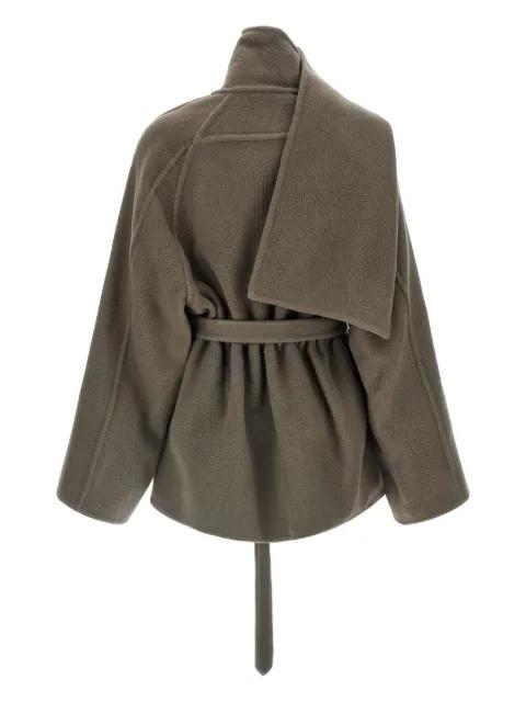 Scarf Flight coat by RICK OWENS