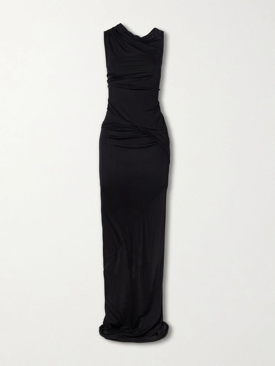 Shailee draped jersey gown by RICK OWENS