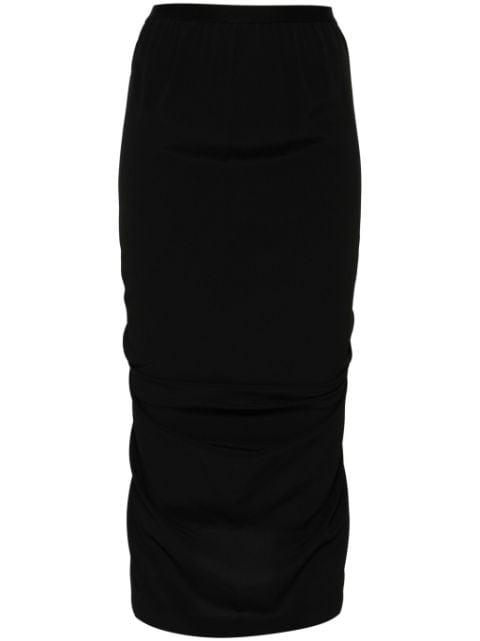 Shrimp midi skirt by RICK OWENS