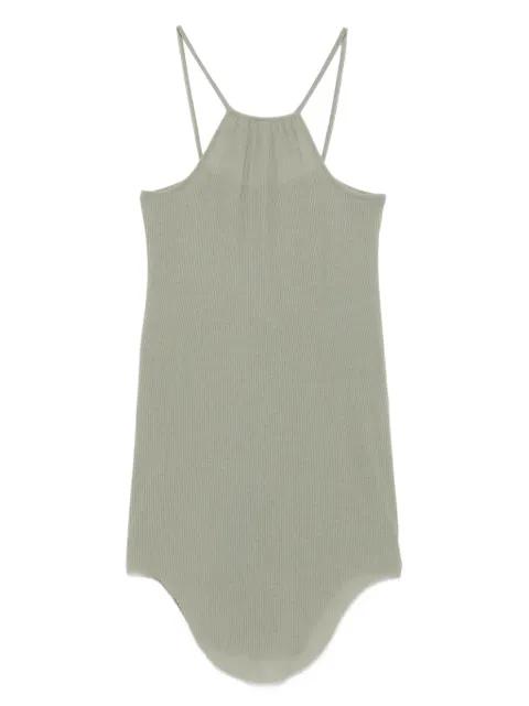 Skorpio ribbed spaghetti-strap top by RICK OWENS
