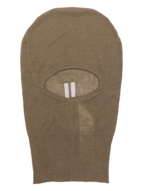 Skull balaclava by RICK OWENS