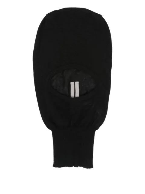Skull cashmere balaclava by RICK OWENS