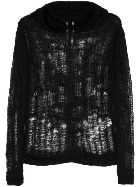 Spider hoodie by RICK OWENS